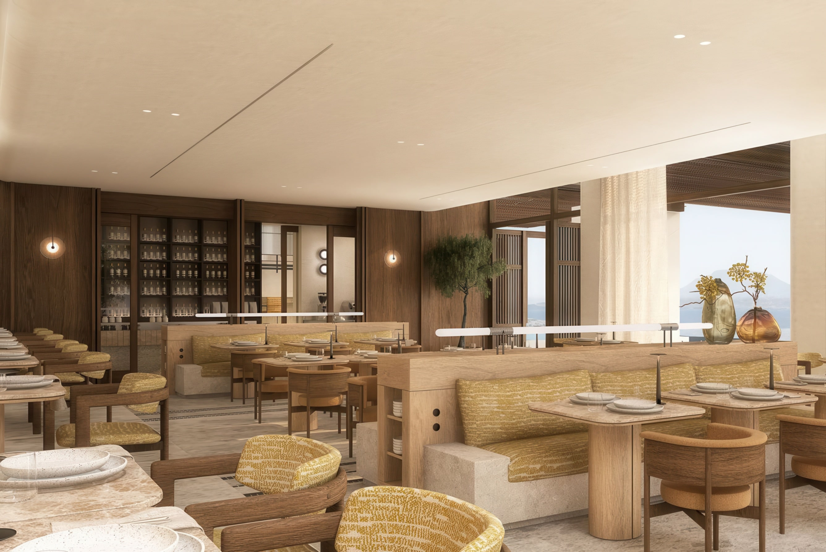 Rendering of JW Marriott Crete Resort & Spa FAYI Restaurant