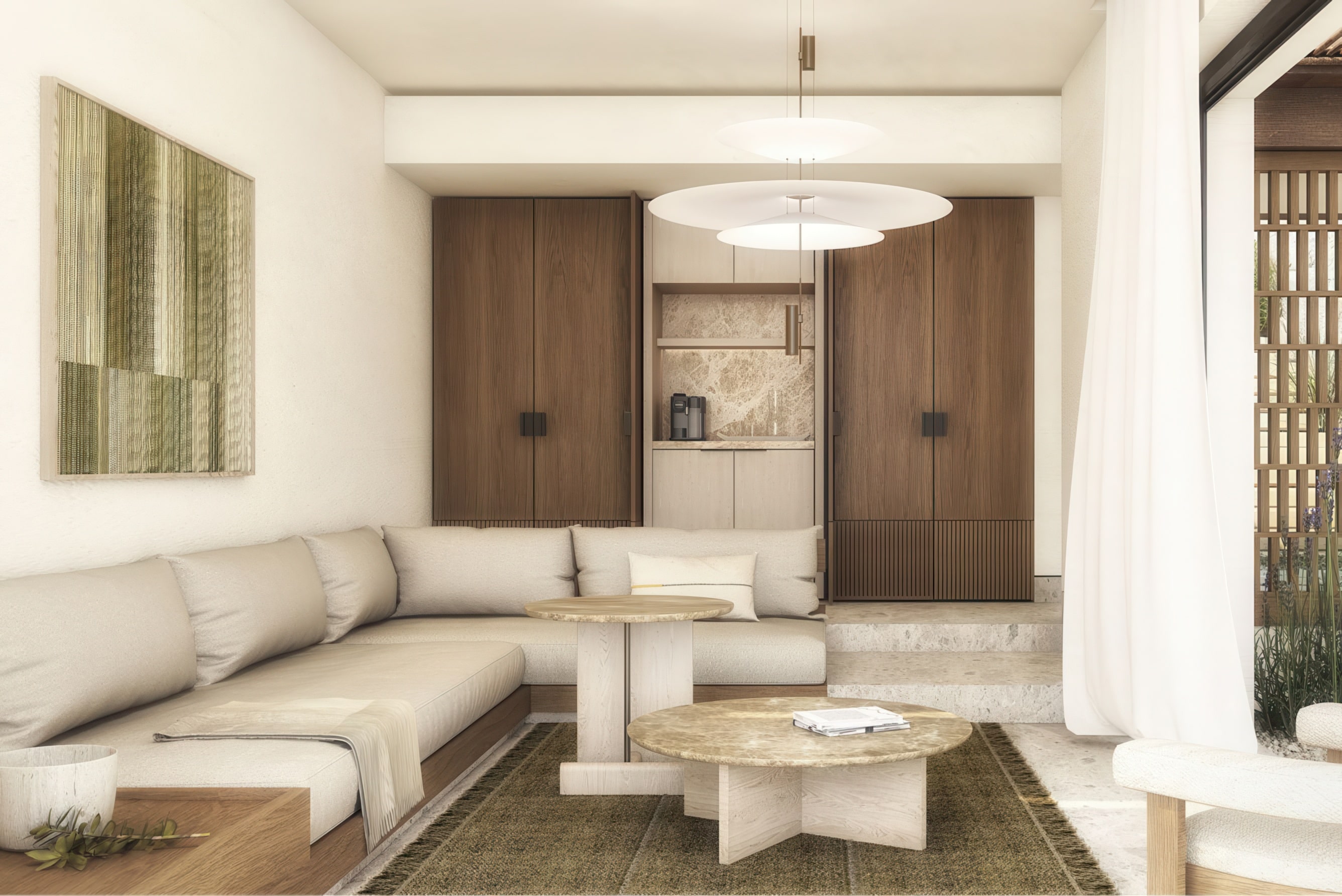 Rendering of JW Marriott Crete Resort & Spa Villa Interior