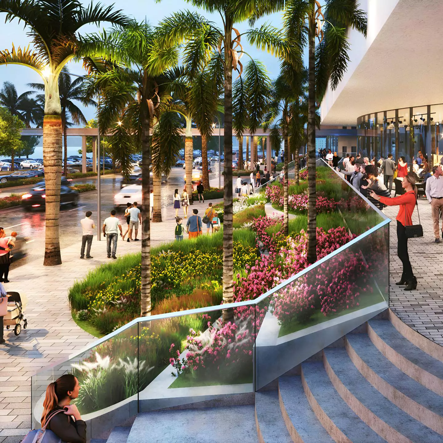 Bahia Mar, mixed-use space, to transform waterfront area with four new towers and mega yacht marina