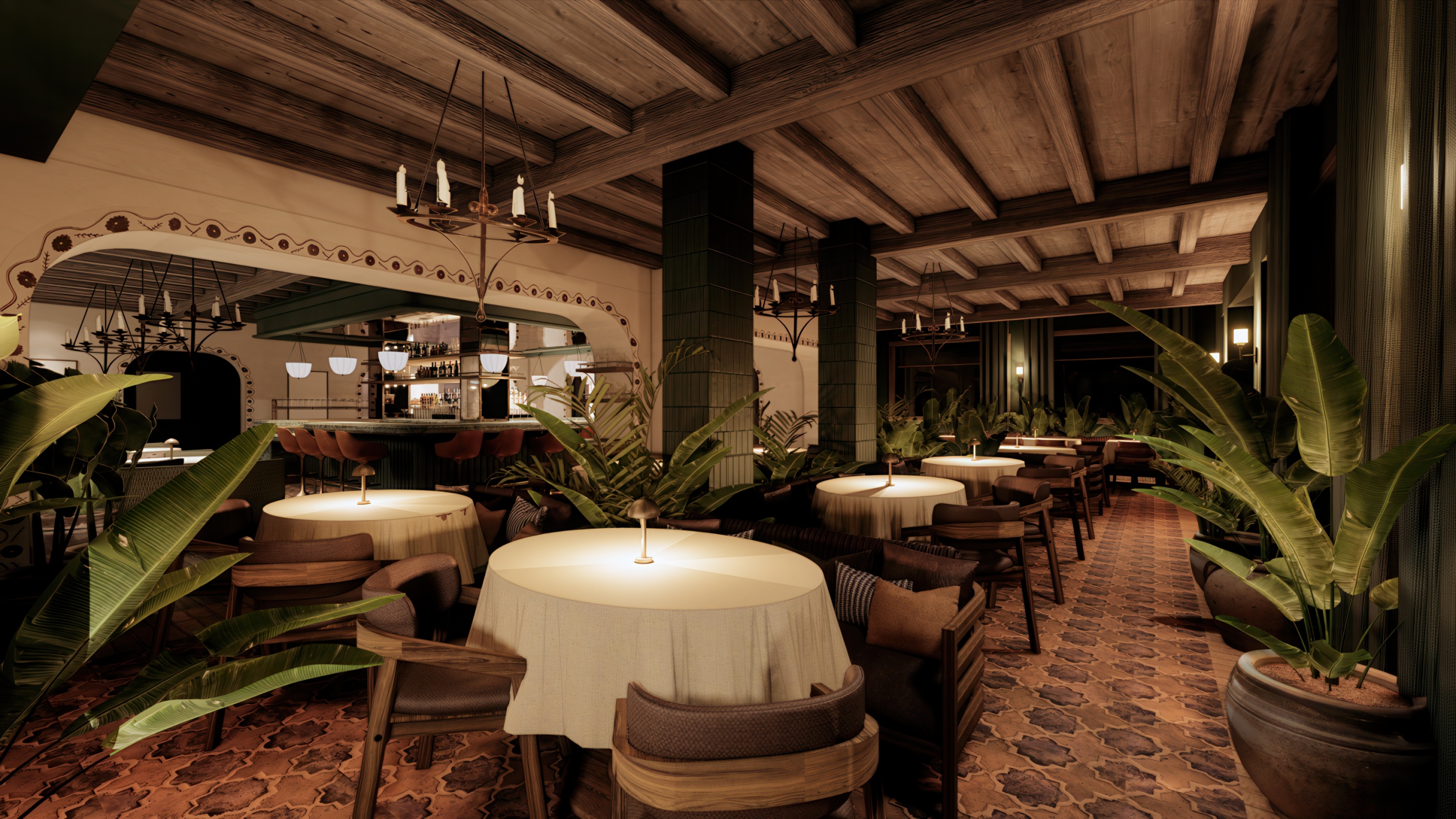 Rendering of Marisella at The Ritz-Carlton Bacara, Santa Barbara
