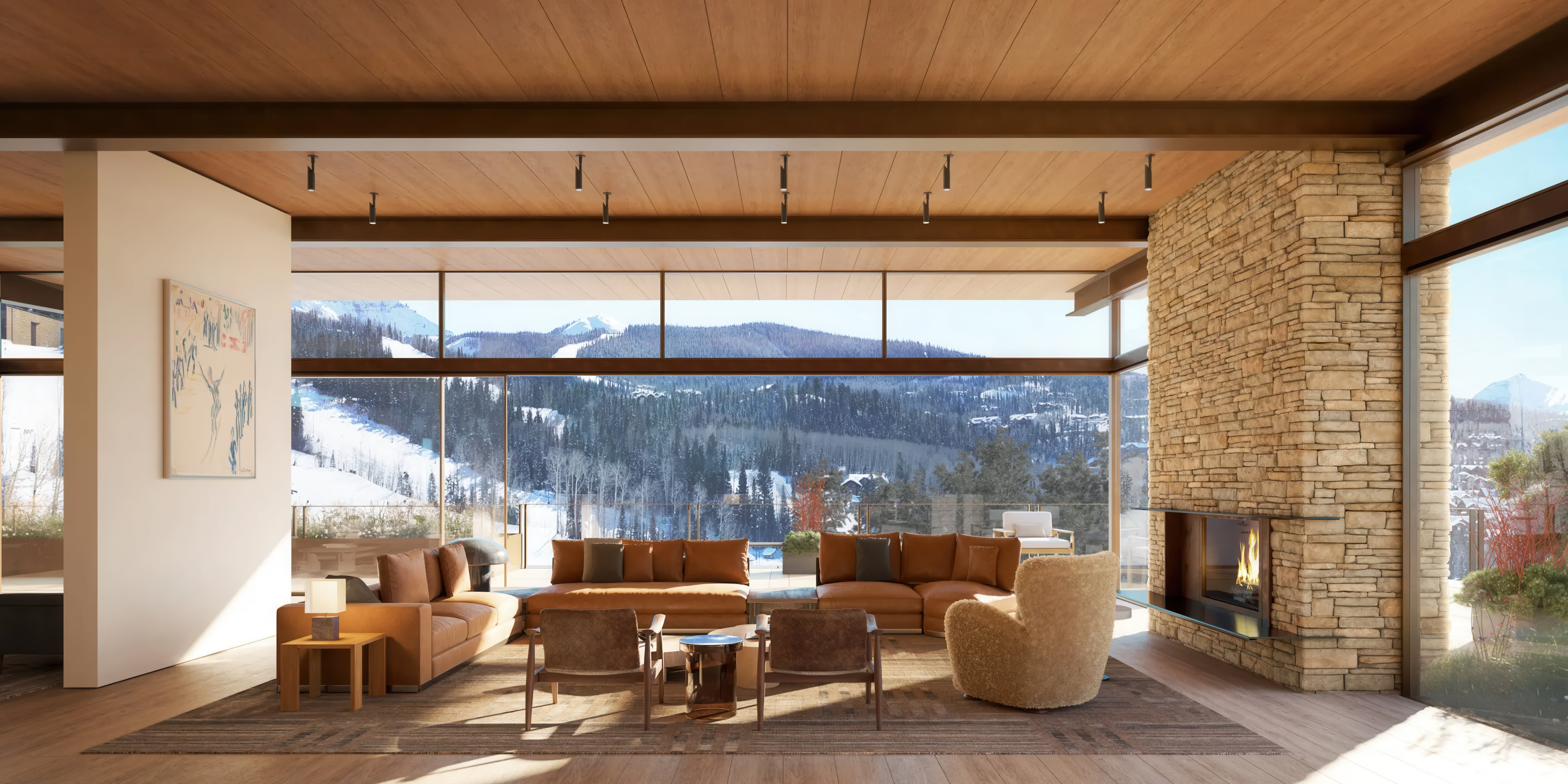 Private residences at Four Seasons Telluride, set to open in 2027