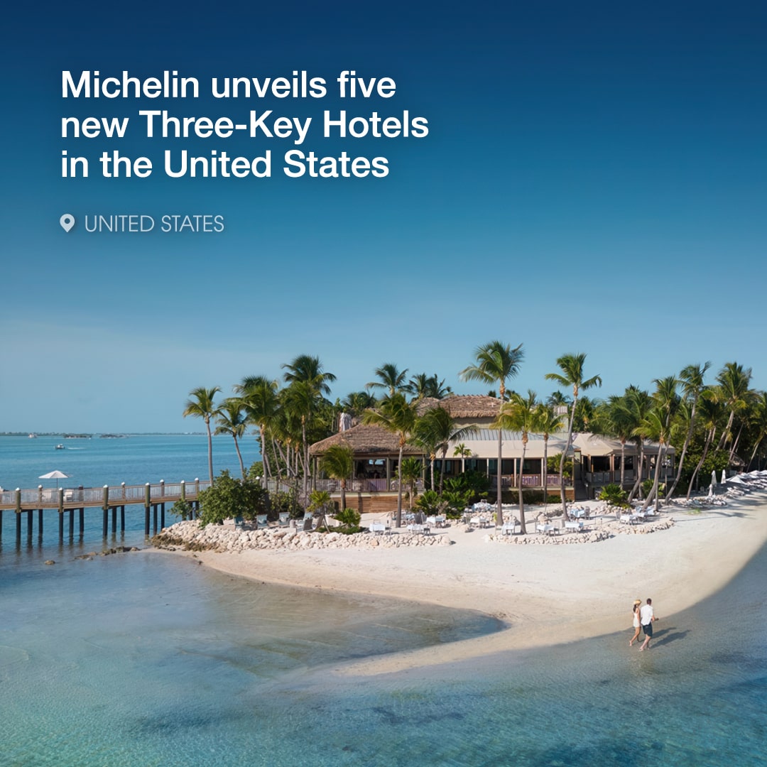 Michelin unveils five new Three-Key Hotels in the United States