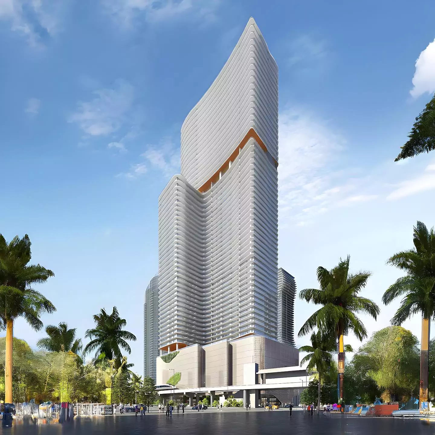 700-Foot Proposed Residential Tower at Miami World Center