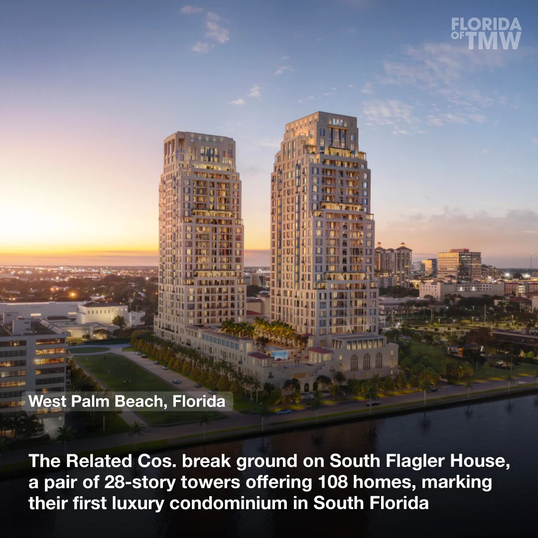 Stephen Ross’ Related Companies break ground ahead of schedule on South Flagler House, marking their first luxury residential condominium in Florida
