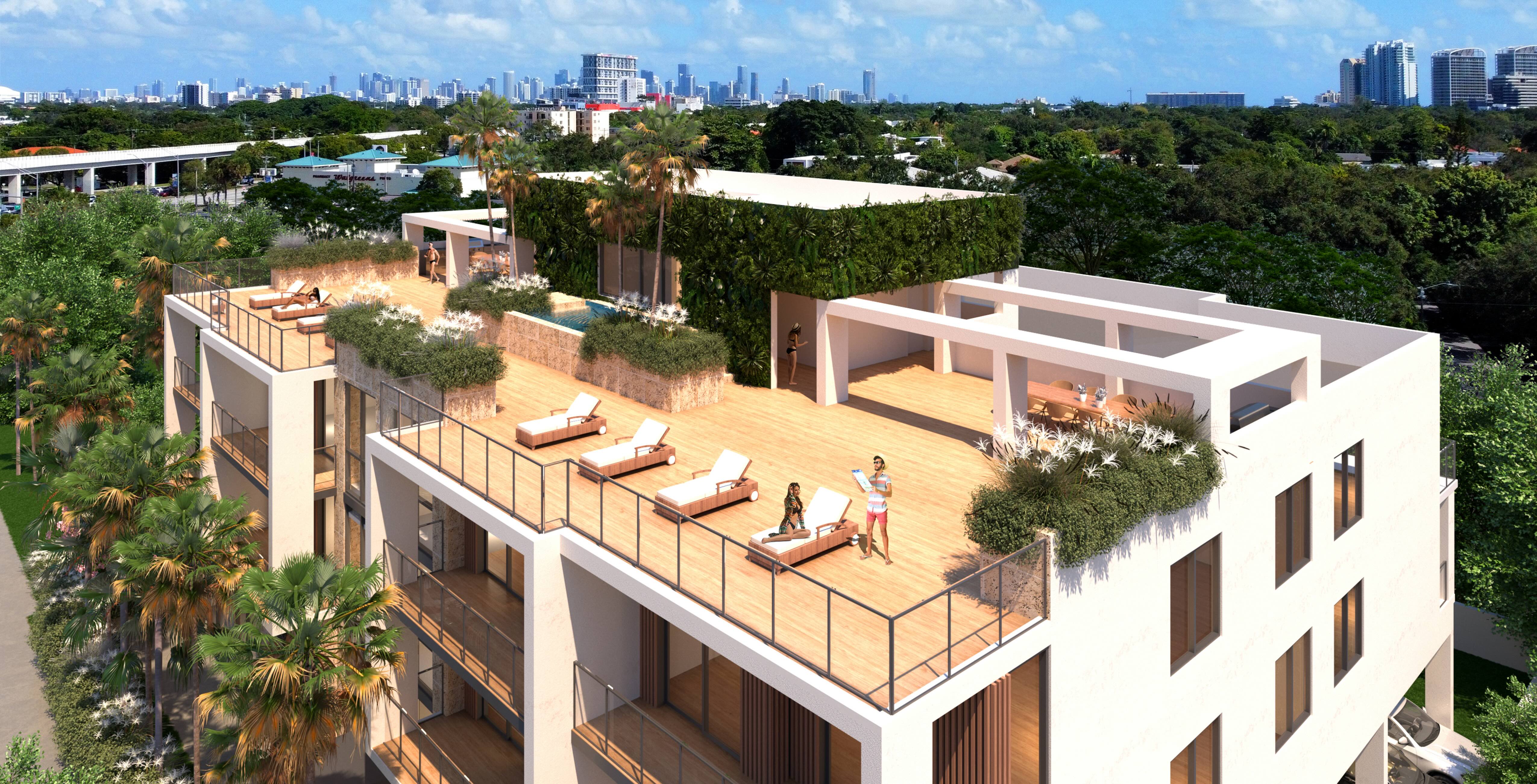 Groundbreaking set for Roble One, a rare daily-rental residence in Coconut Grove