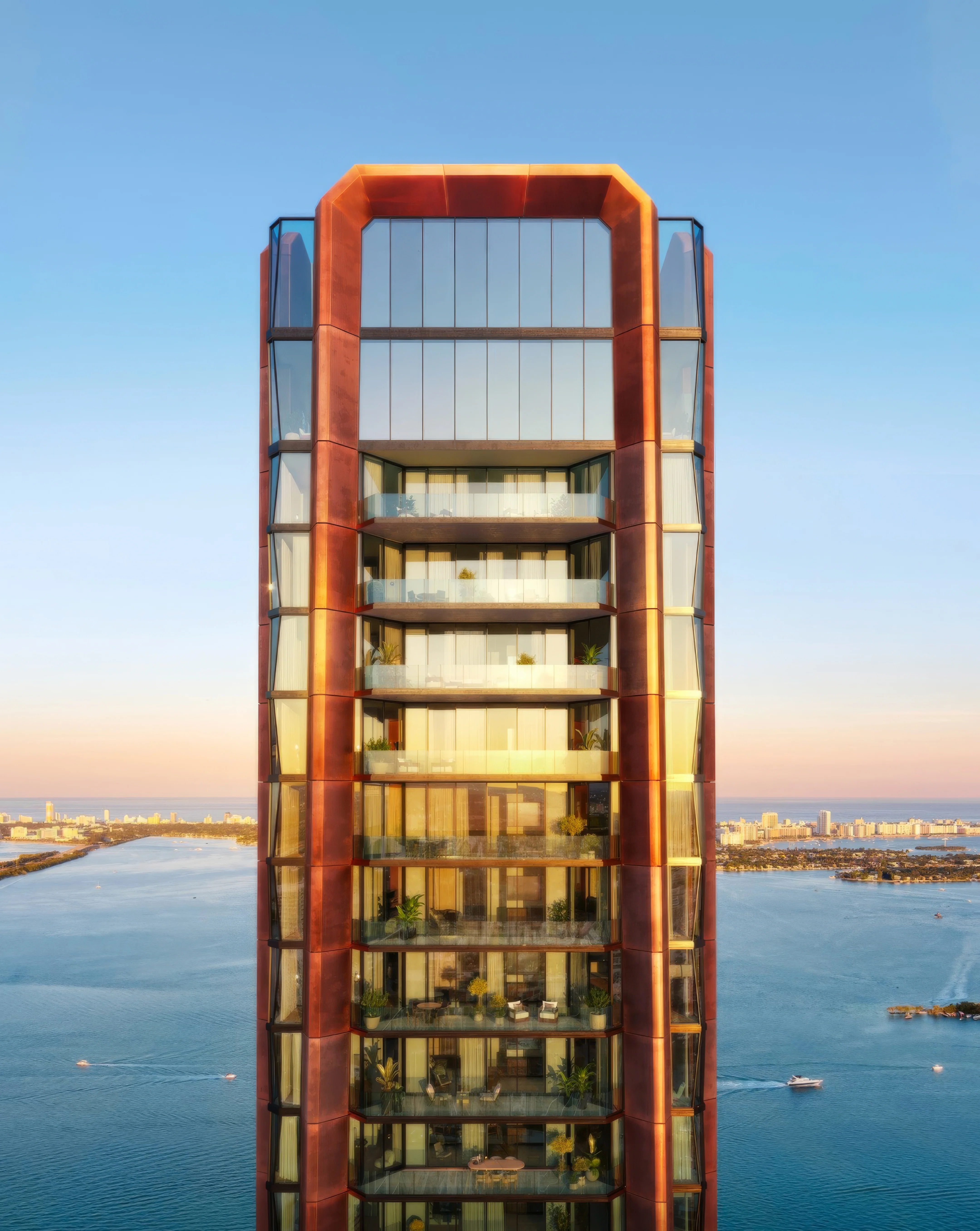 Terra & Major Food Group join forces to launch Villa Miami, a 58-story waterfront condominium tower, offering residents a rooftop helipad