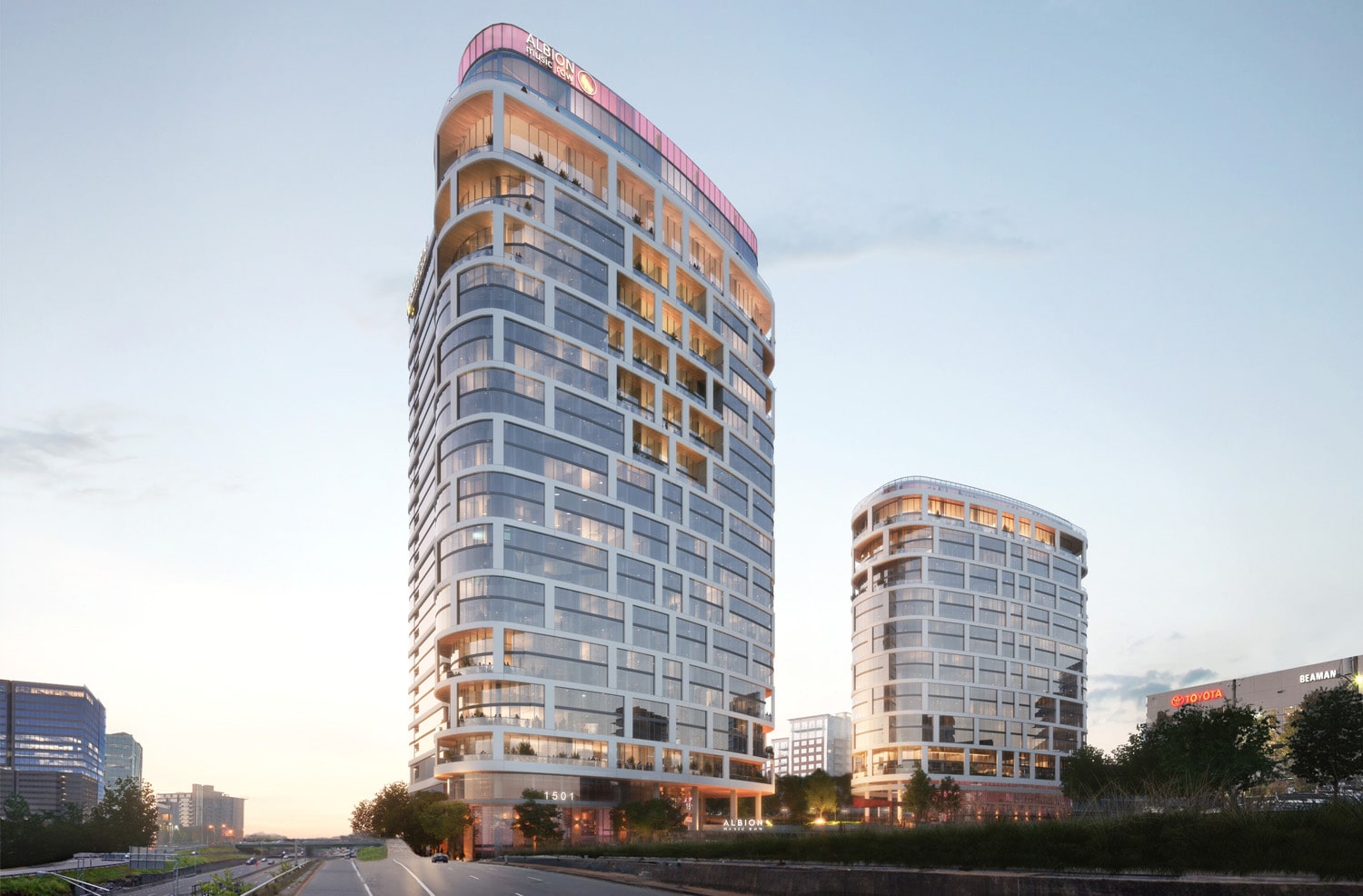 Albion Music Row to bring luxury interiors, restaurants, and retail by next fall.