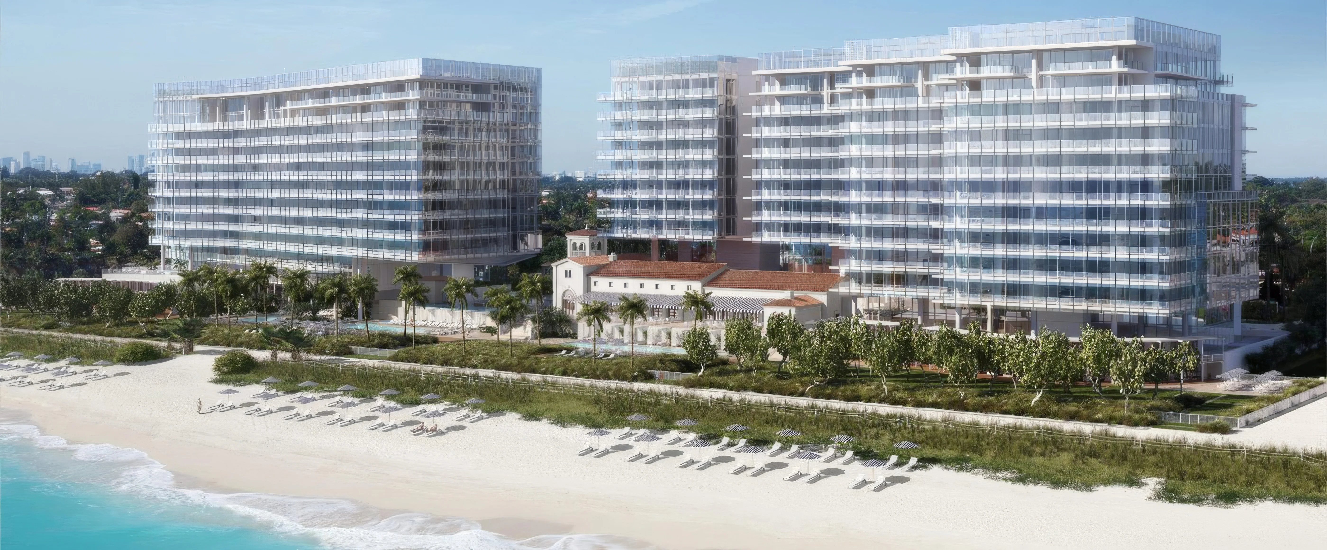 Acqualina Resort & Residences and the Four Seasons Hotel at The Surf Club were named the best two hotels in the United States, by U.S. News & World Report