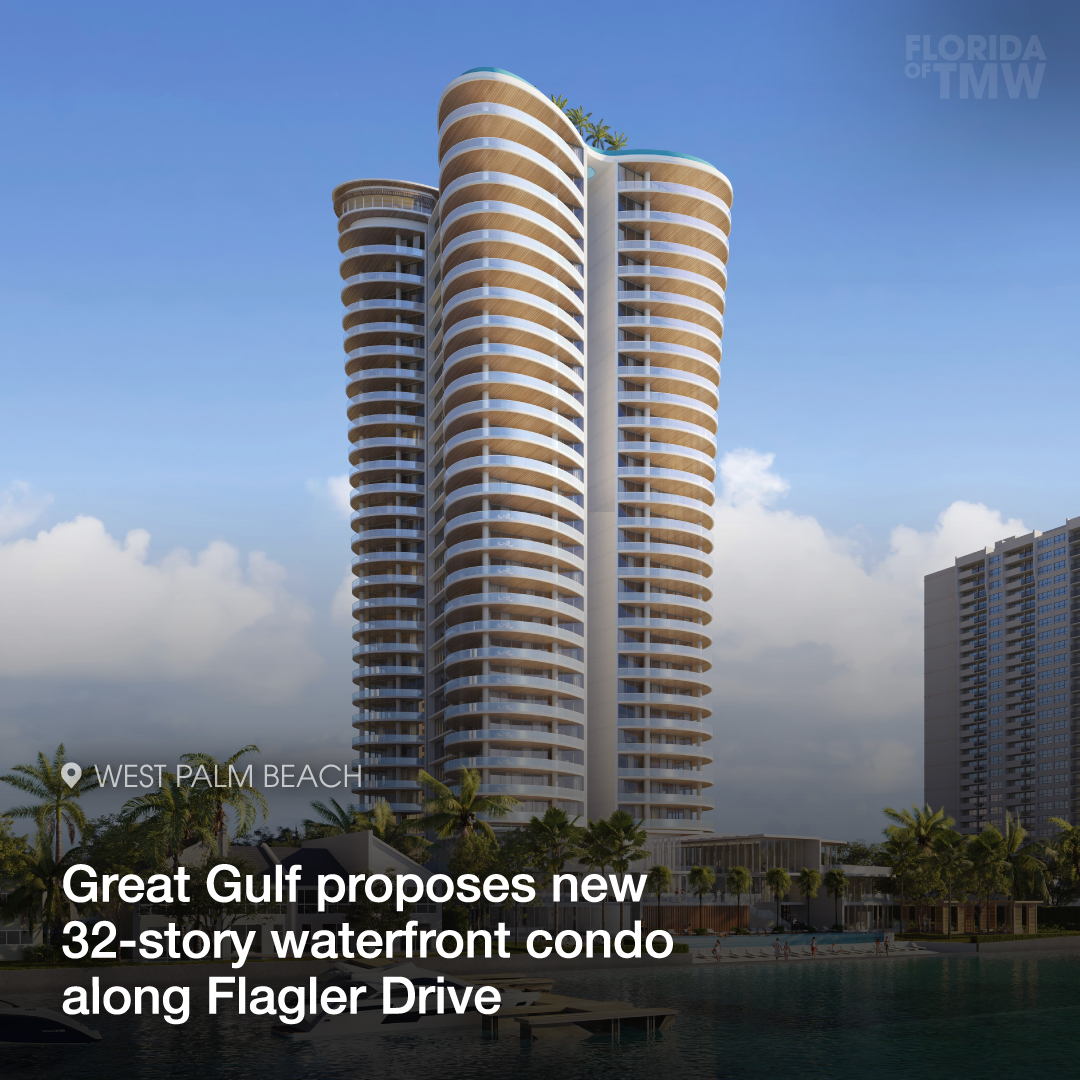 Great Gulf proposes new 32-story waterfront condo along Flagler Drive