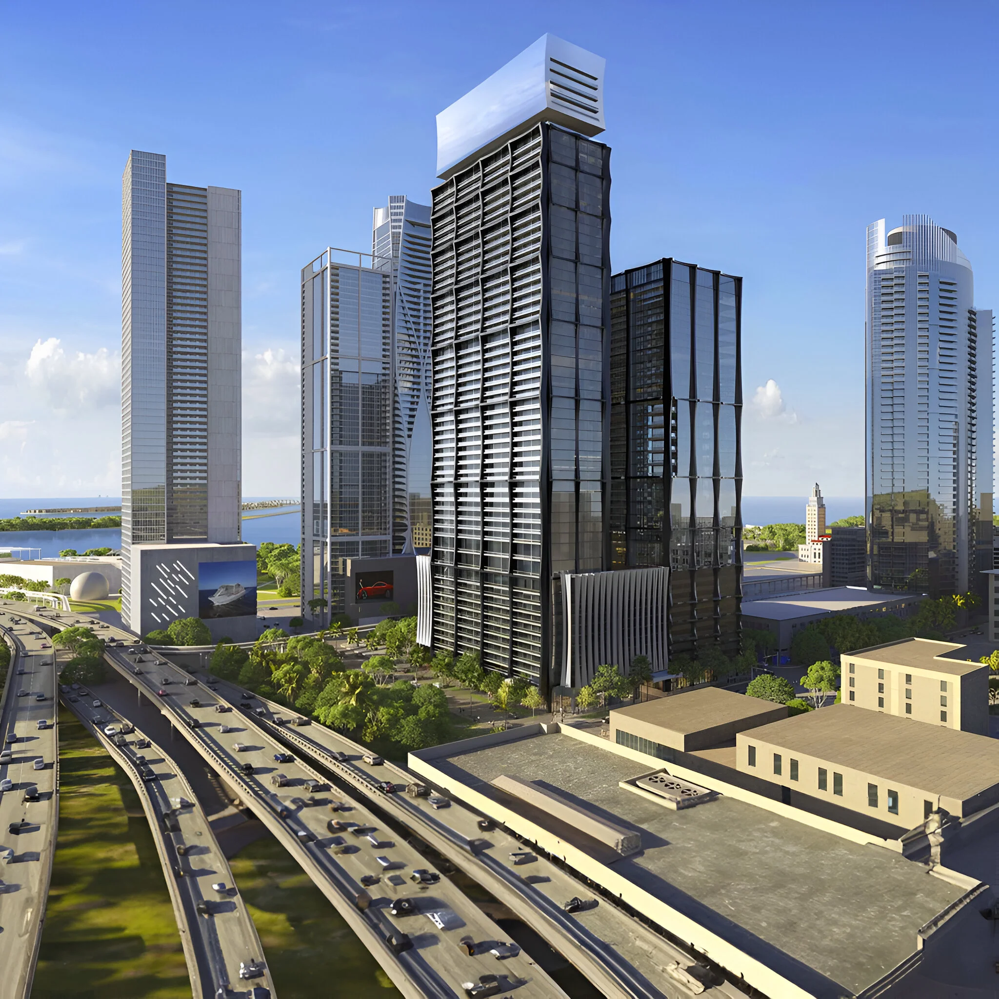 Abbhi Capital propose 2 million square-foot mixed-use development in Miami Worldcenter, 59-story residential and 33-story office tower