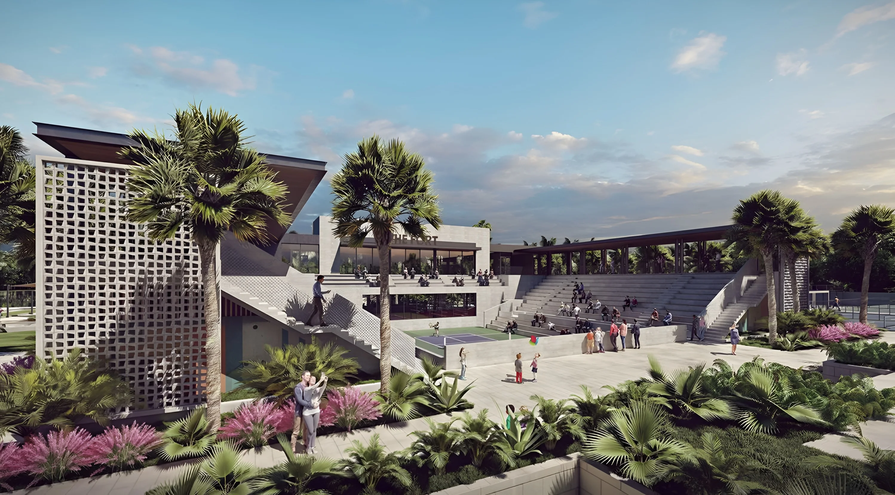 World’s first pickleball stadium, The Fort, nears completion in Fort Lauderdale