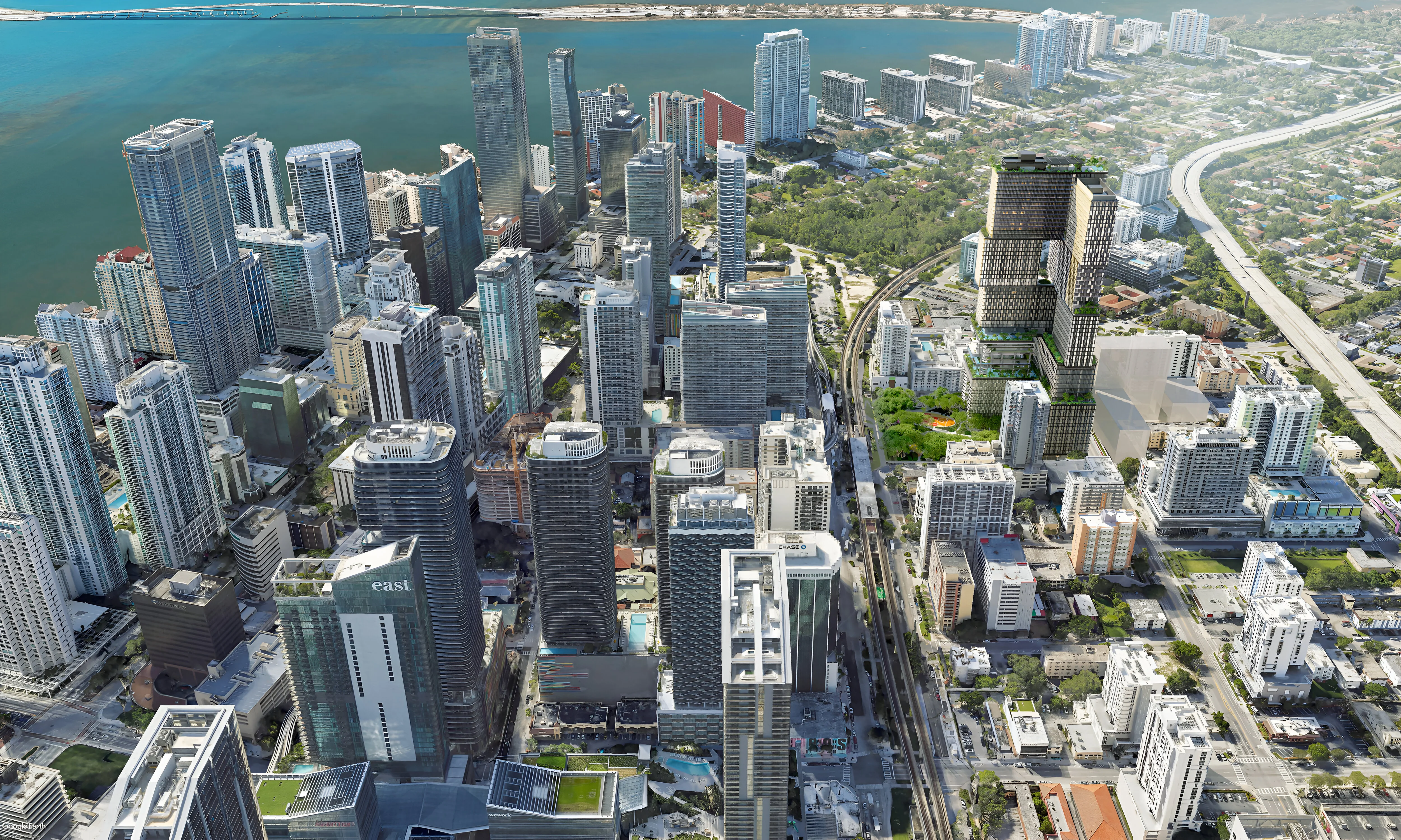1 Southside Park, a new world-class 64-story mixed-use luxury tower is coming to Miami