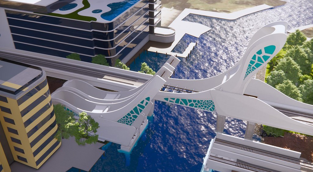 New River bridge designs revealed for future commuter rail linking Jupiter to Miami