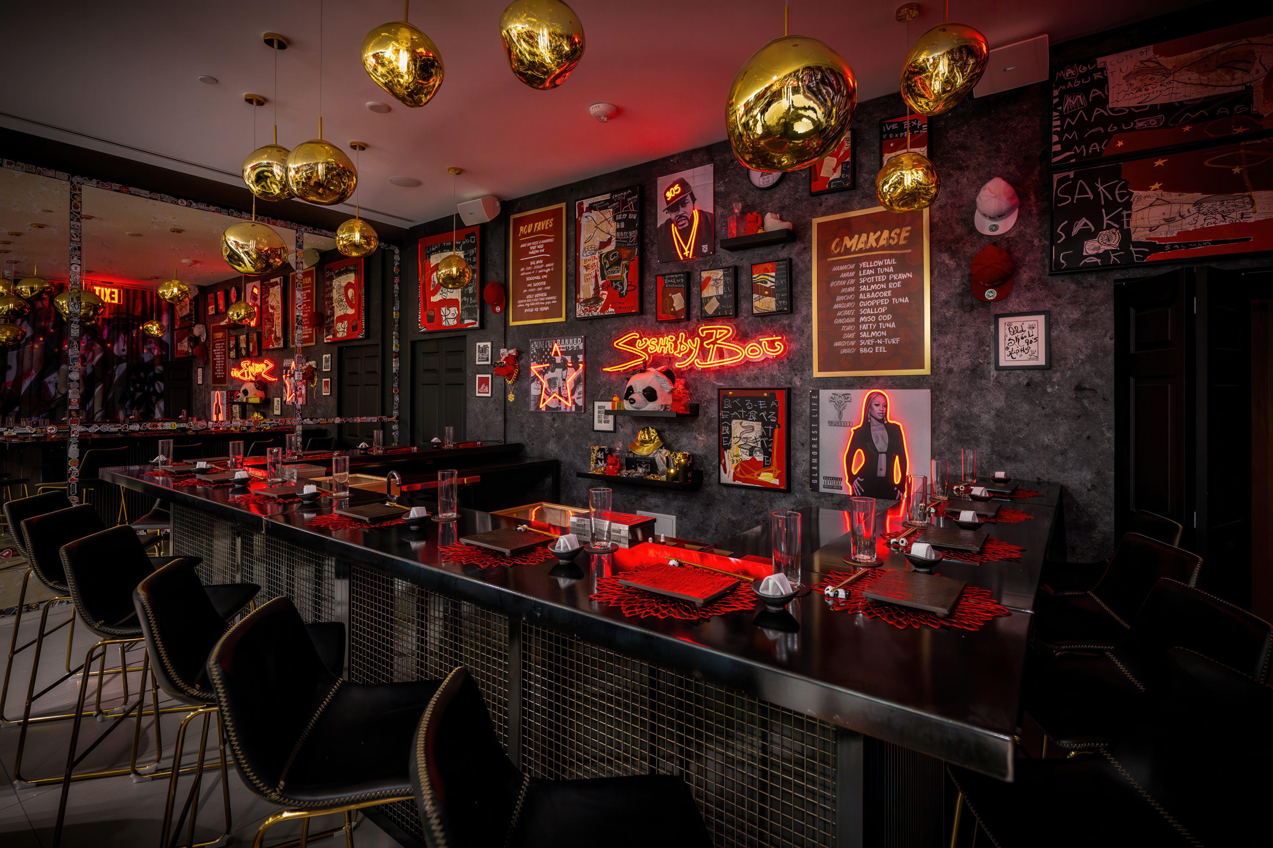 Sushi by Bou opens '90s hip-hop-themed omakase to Arlo Wynwood