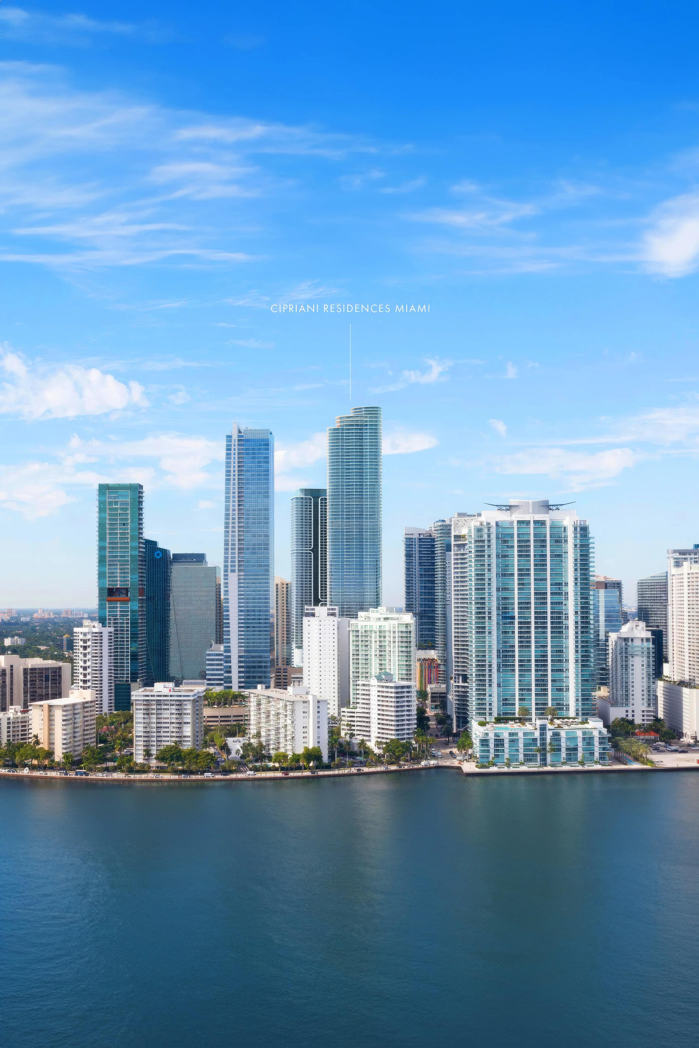 80-story Cipriani Residences breaks ground in Brickell, with a historic $600 million loan, marking the brand's first-ever ground-up residences in the United States