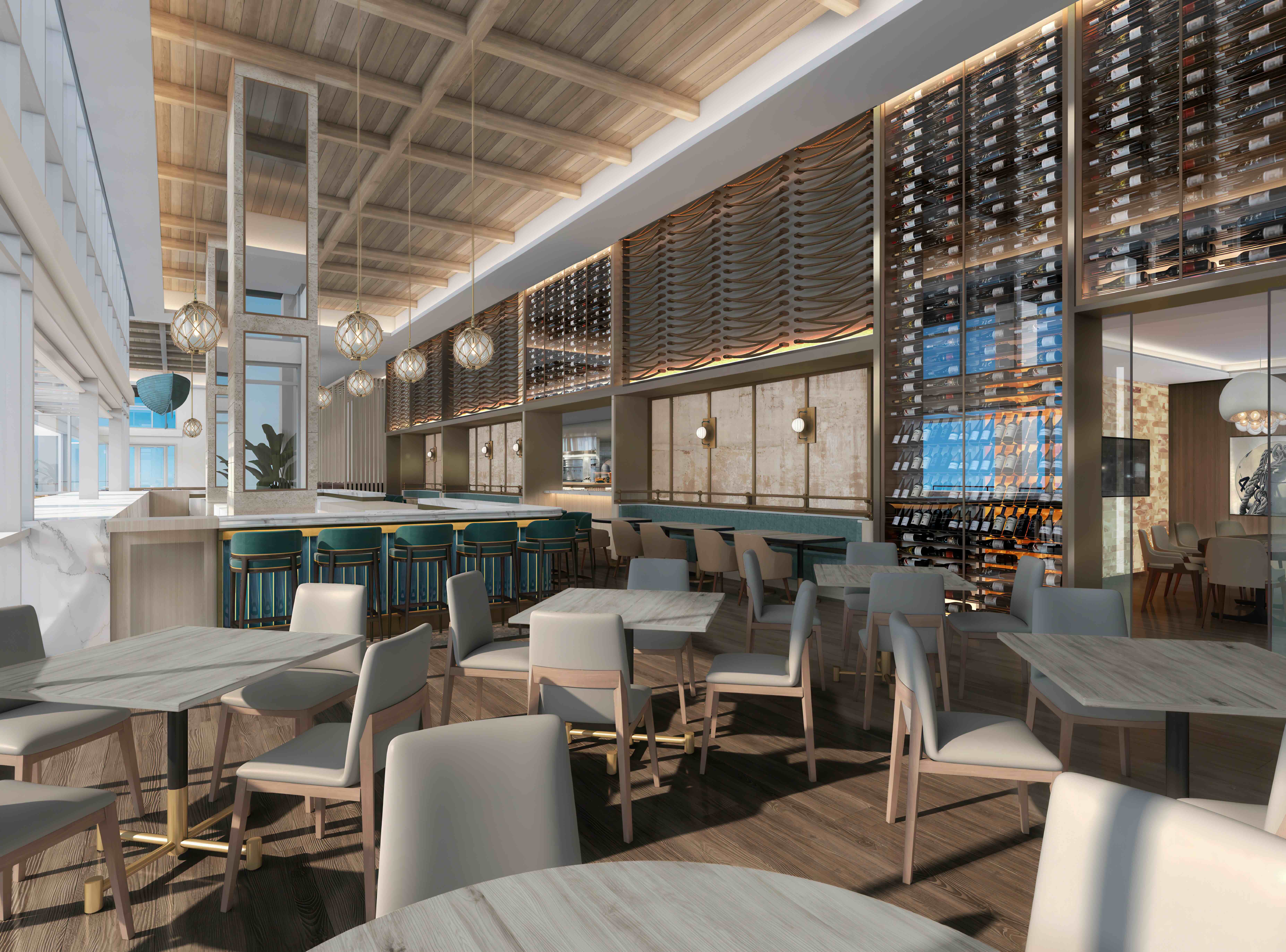 SeaHawk Prime, David Burke's waterfront restaurant at the new Nautilus 220, plans spring debut
