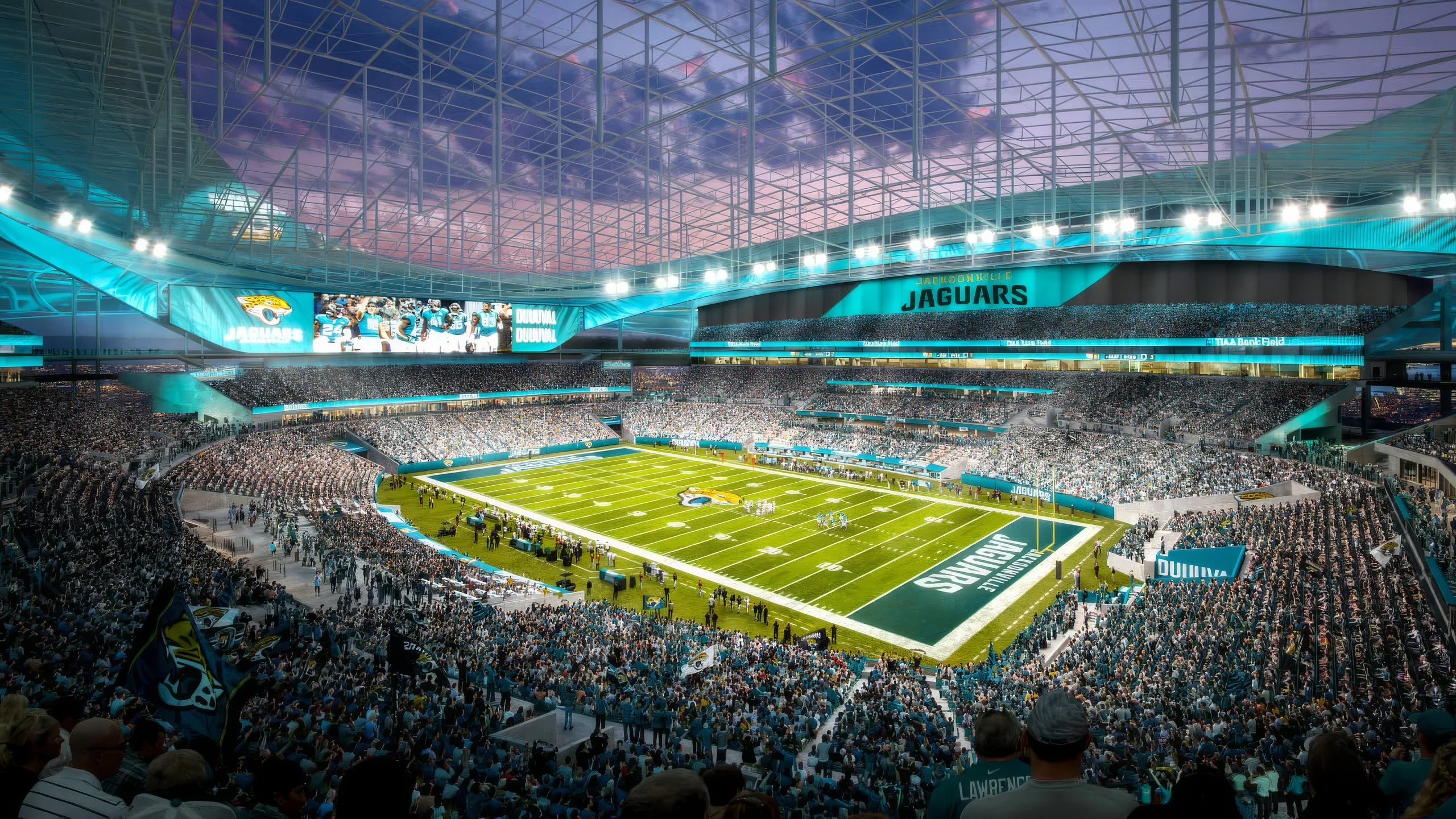 Jaguars and the City of Jacksonville agree on $1.4 billion Stadium of the Future, with plans to host home games in Gainesville or Orlando during the 2027 renovation year