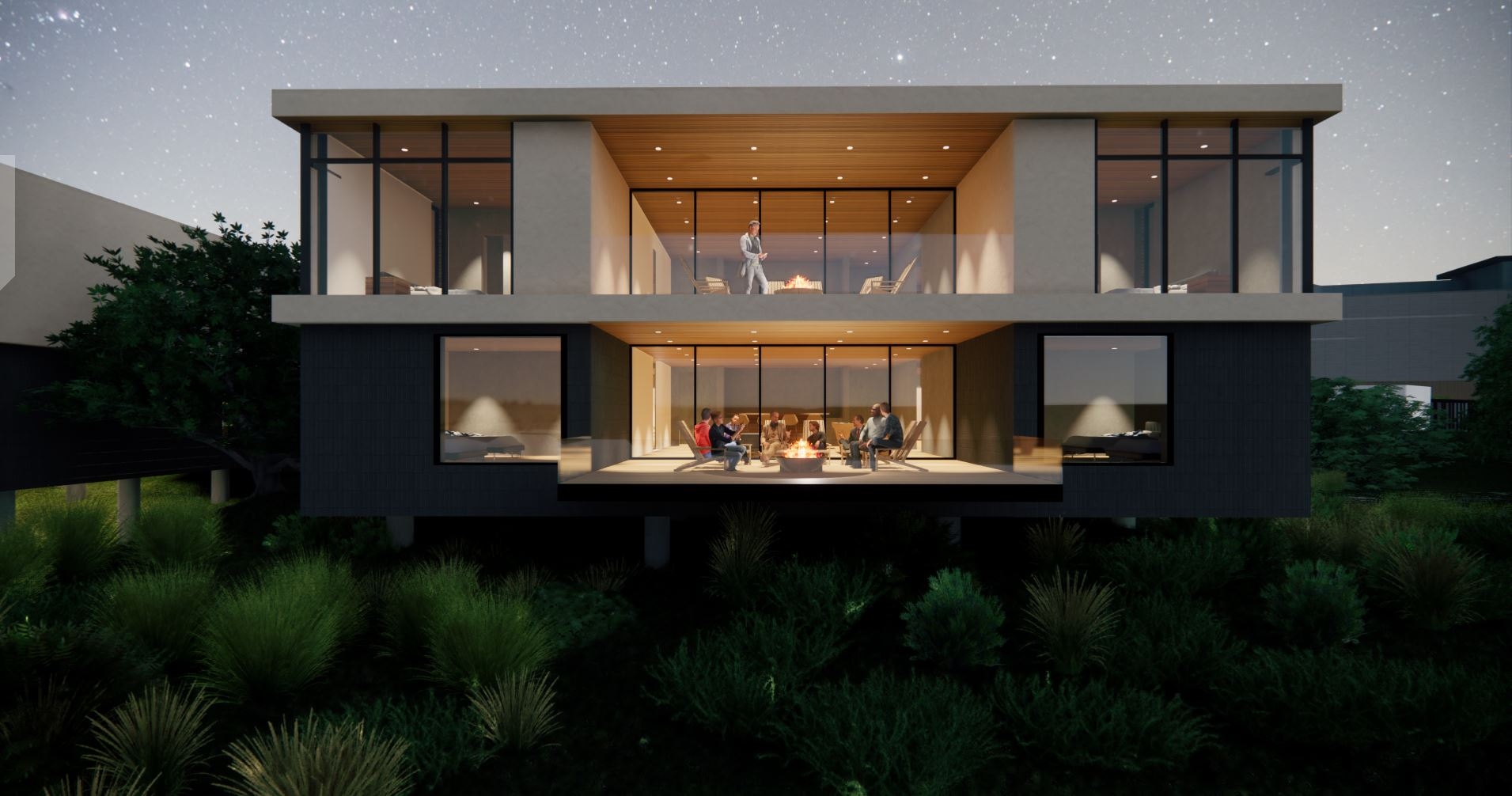 Cabins, image courtesy of Streamsong