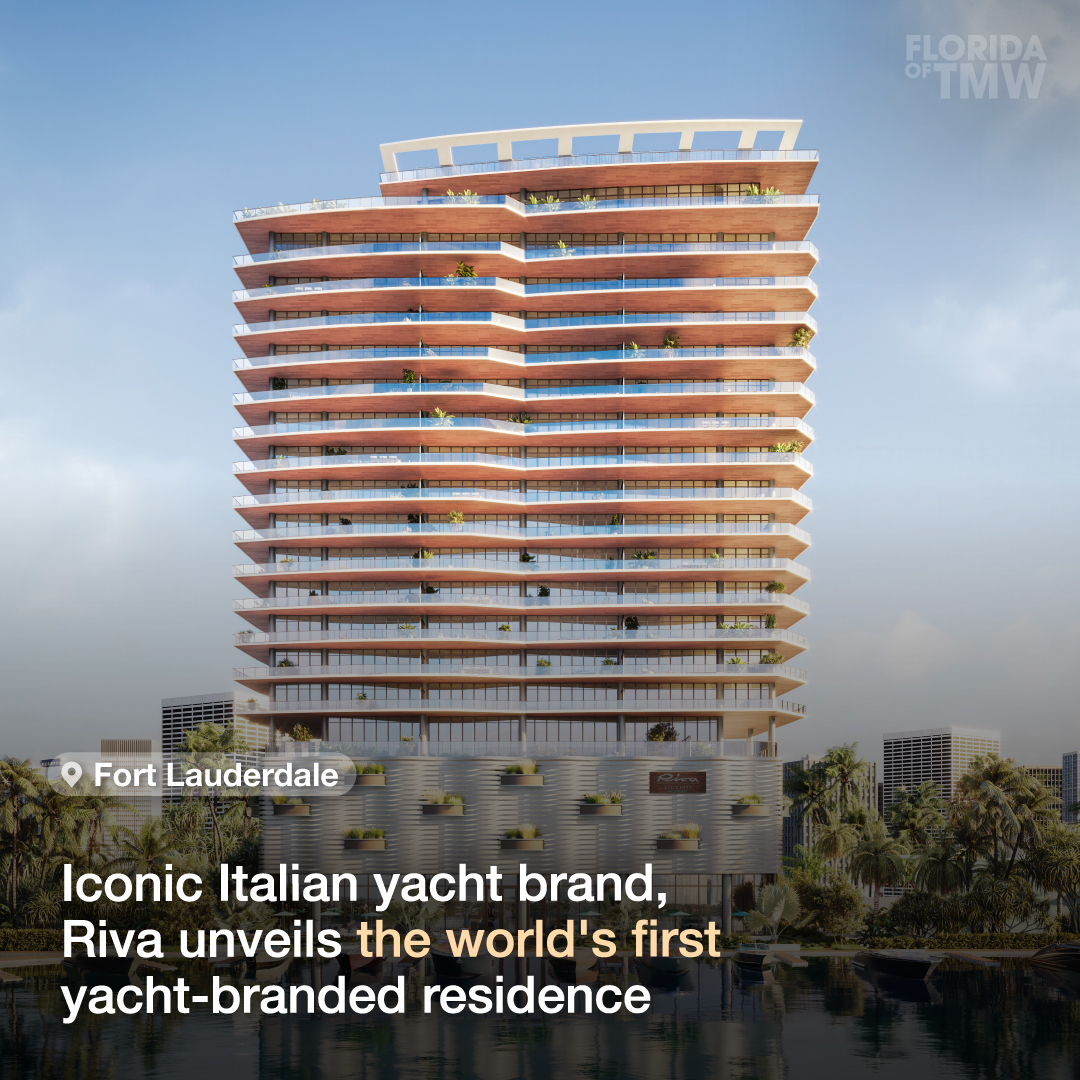 Iconic Italian yacht brand, Riva unveils the world's first yacht-branded residence