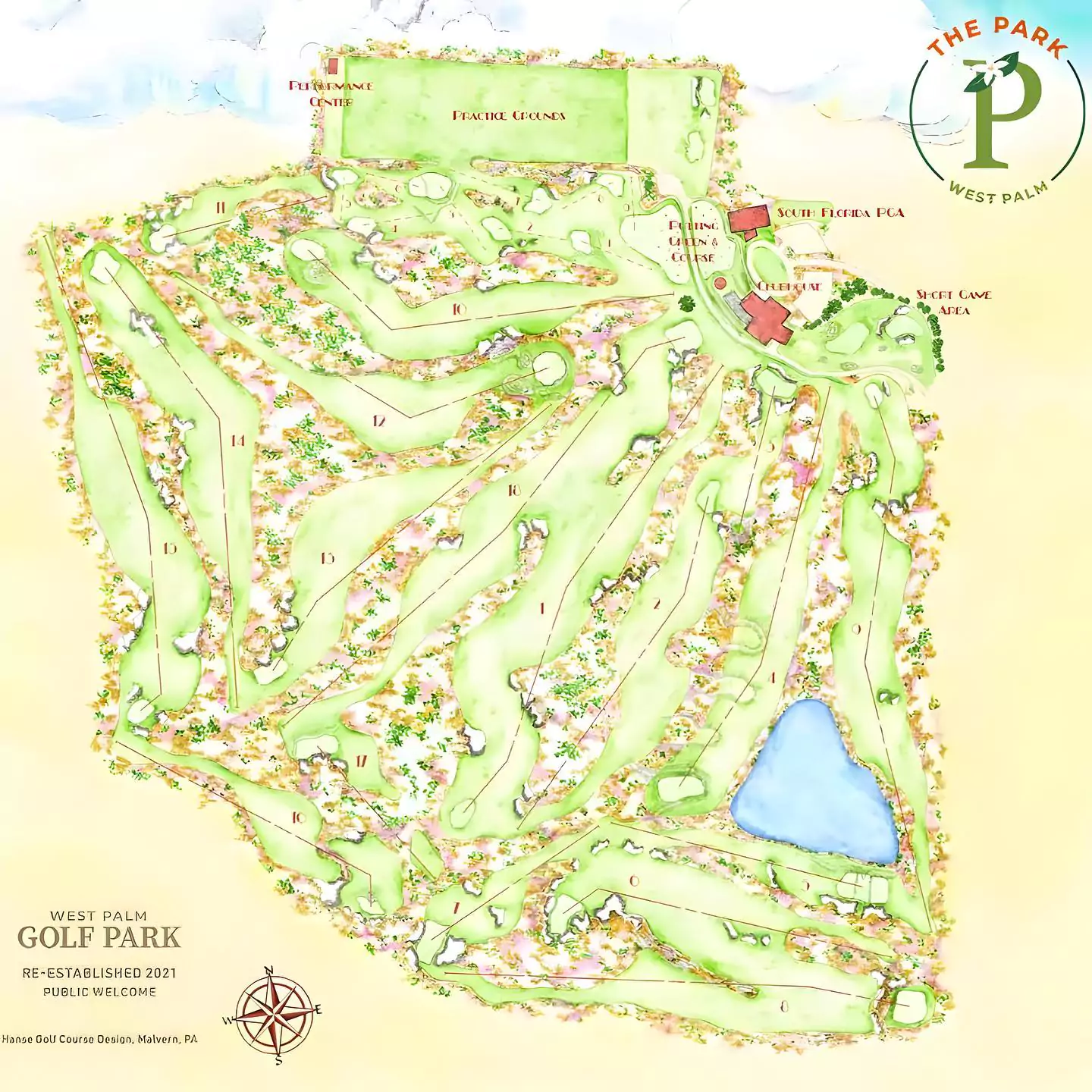 New West Palm Beach golf track, "The Park" to open next month