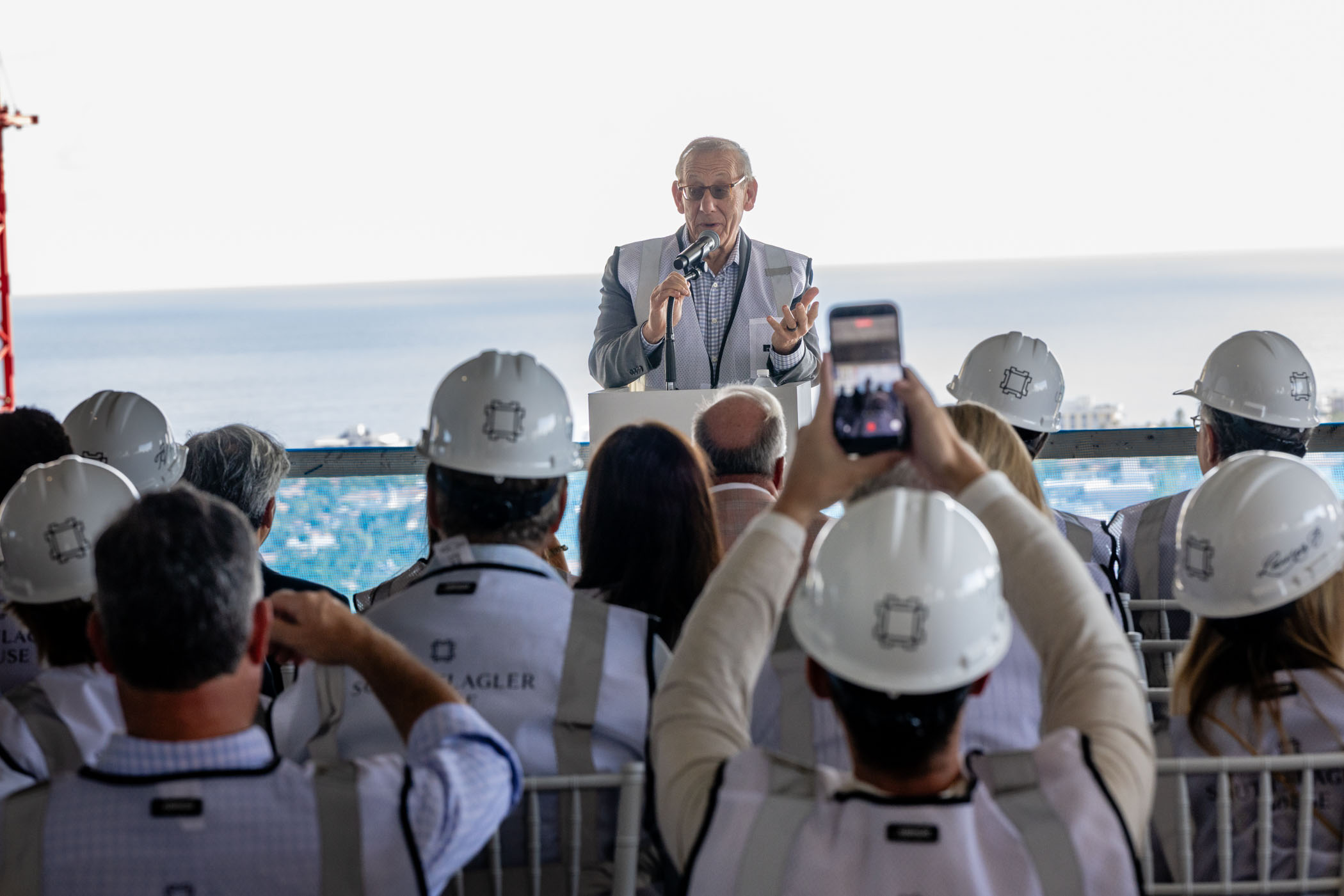 South Flagler House in West Palm Beach celebrates top-off