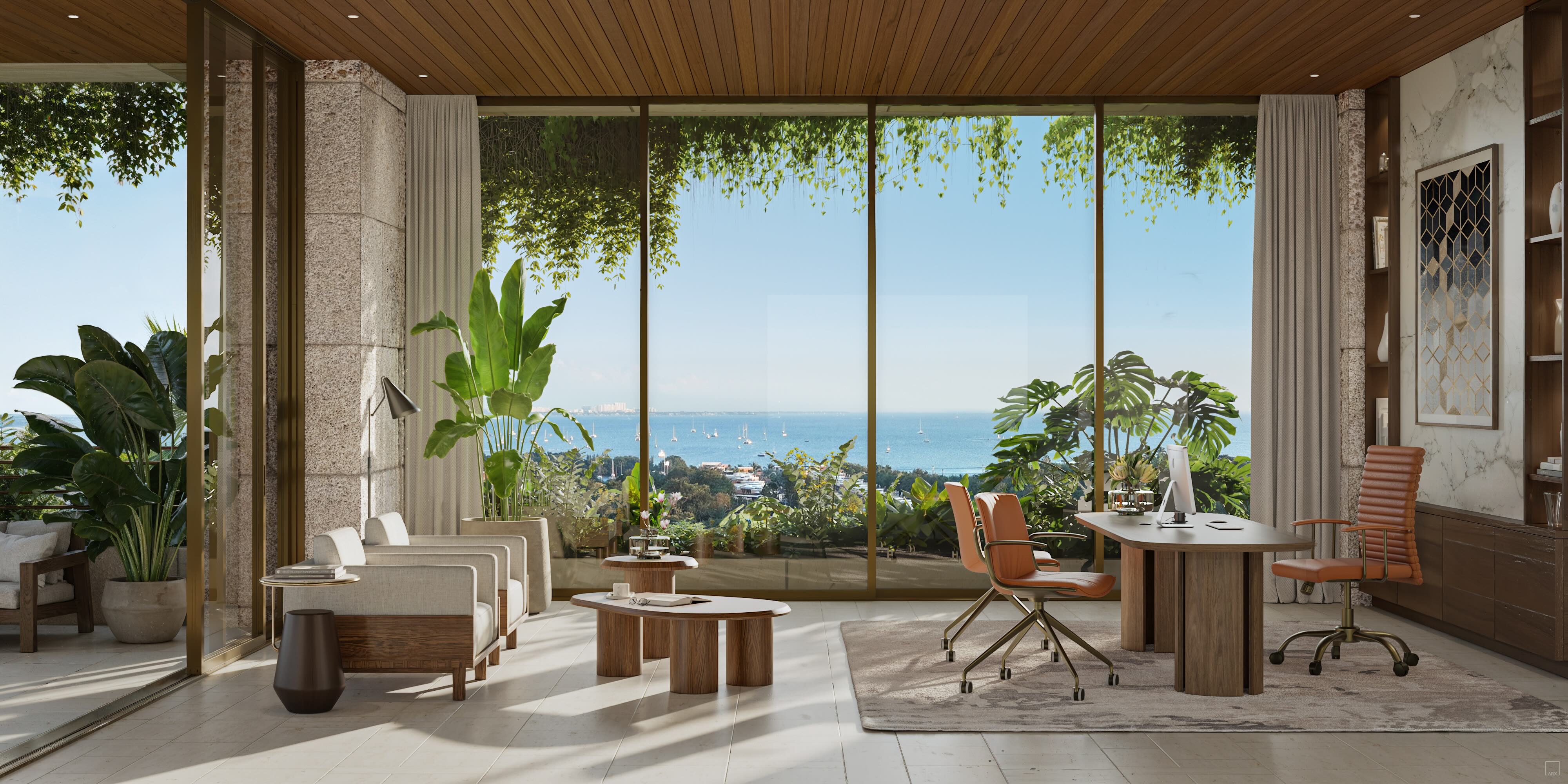 Rendering of Ziggurat Coconut Grove Office