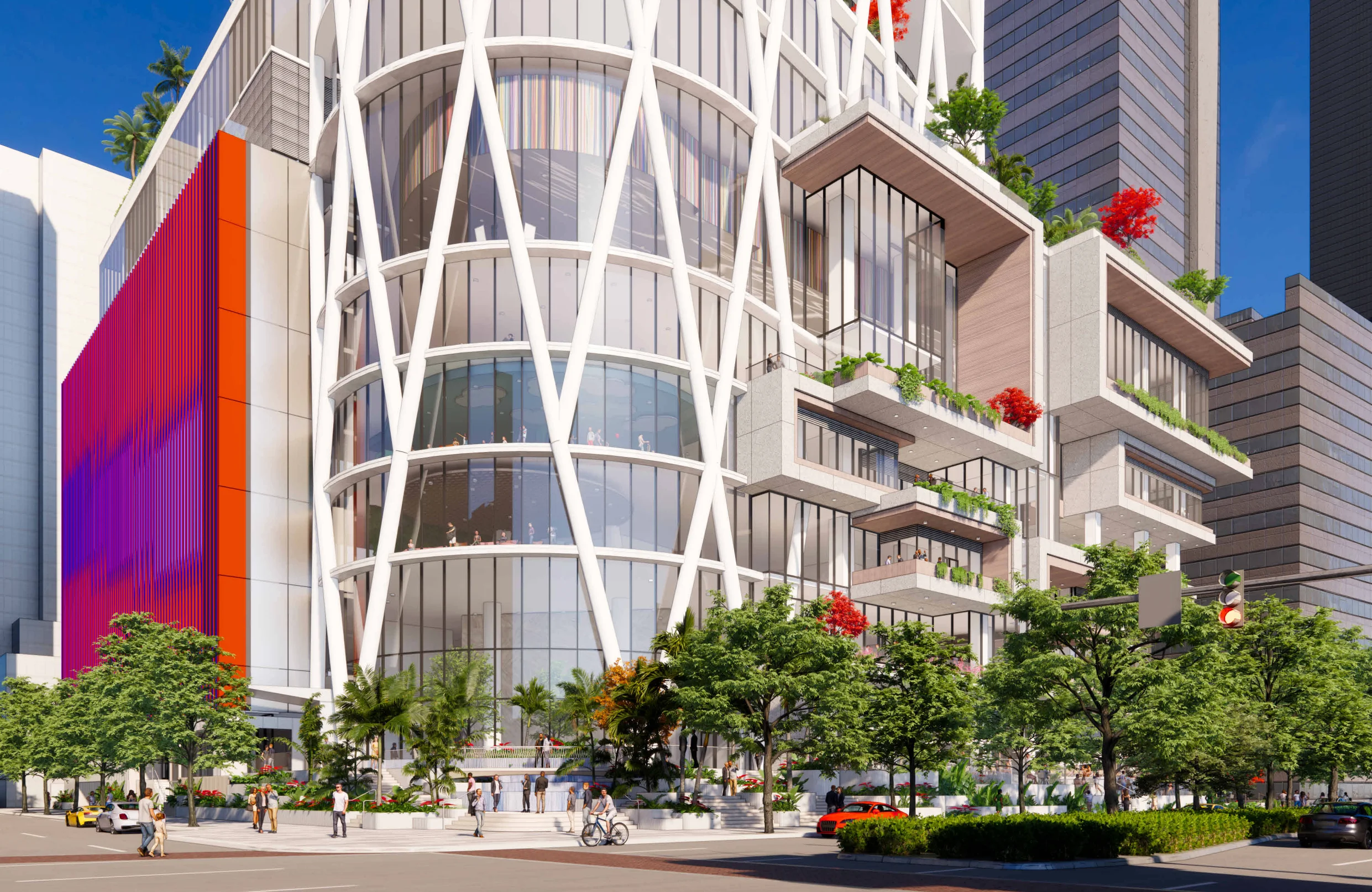 40-Story LEED Platinum-certified, Santander Tower,is planned in Brickell, Miami’s Financial District, and will offer 600,000 square feet of Class A office space