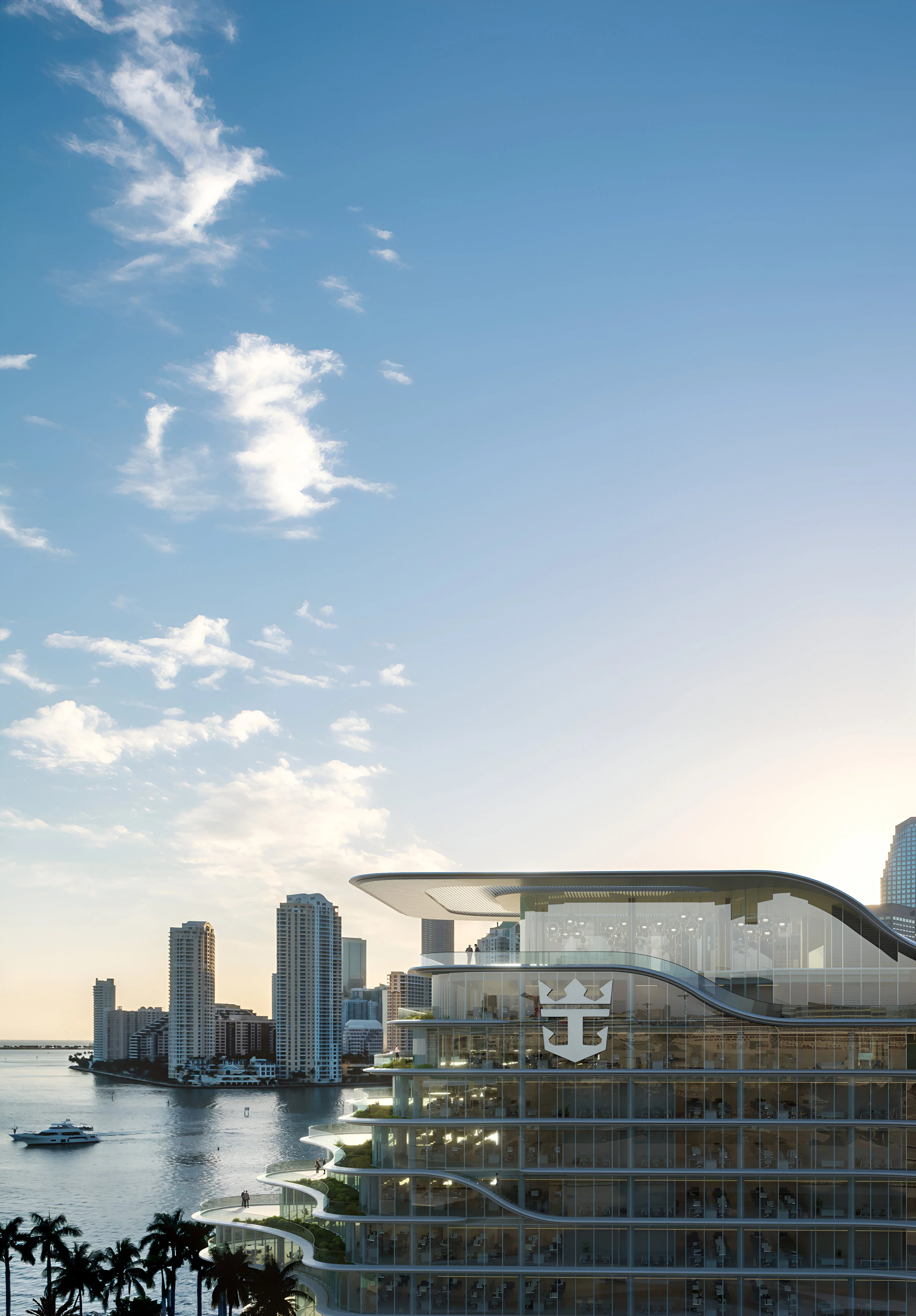 Royal Caribbean’s $300 million headquarters and mega terminal expect 2027 completion