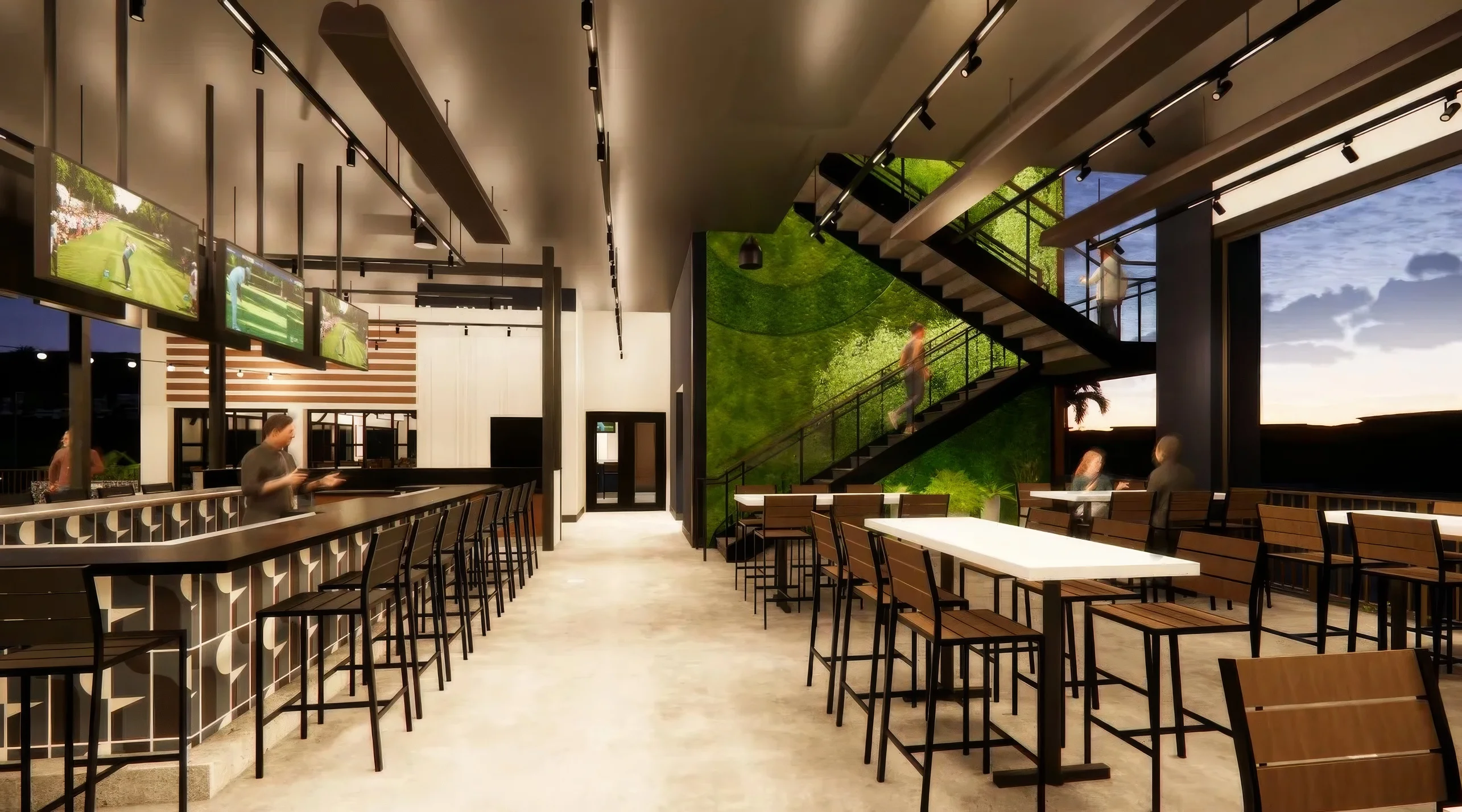 PopStroke flagship venue opens in West Palm Beach, next to Palm Beach International Airport