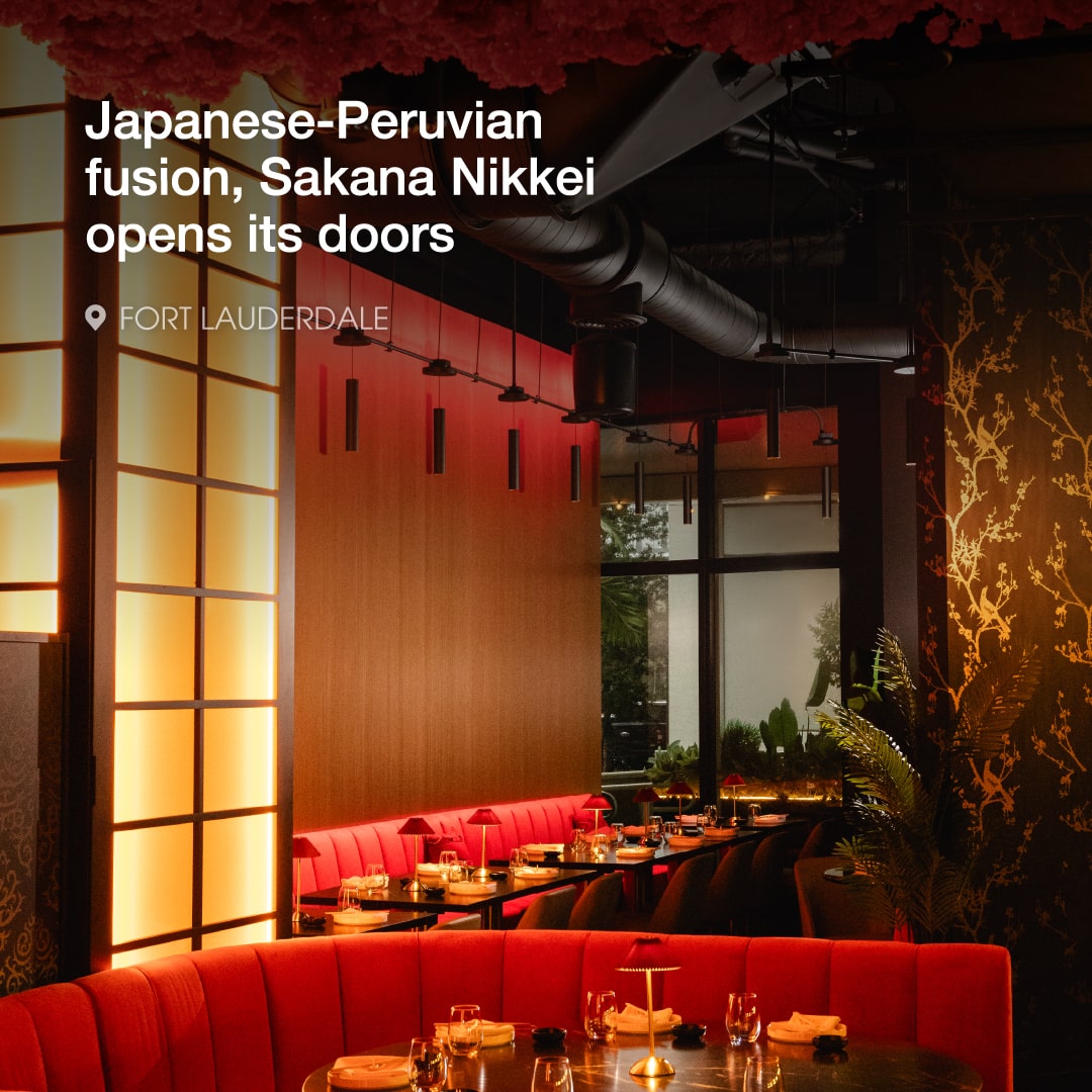 Japanese-Peruvian fusion, Sakana Nikkei, debuts in Fort Lauderdale