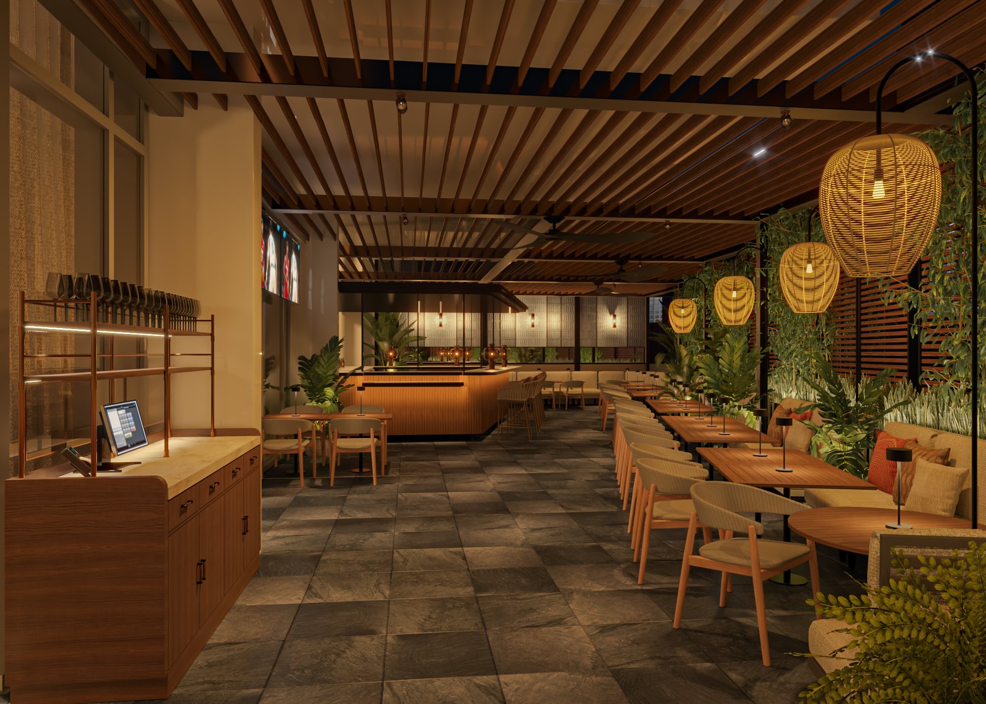 Rendering of Cactus Club Cafe Miami