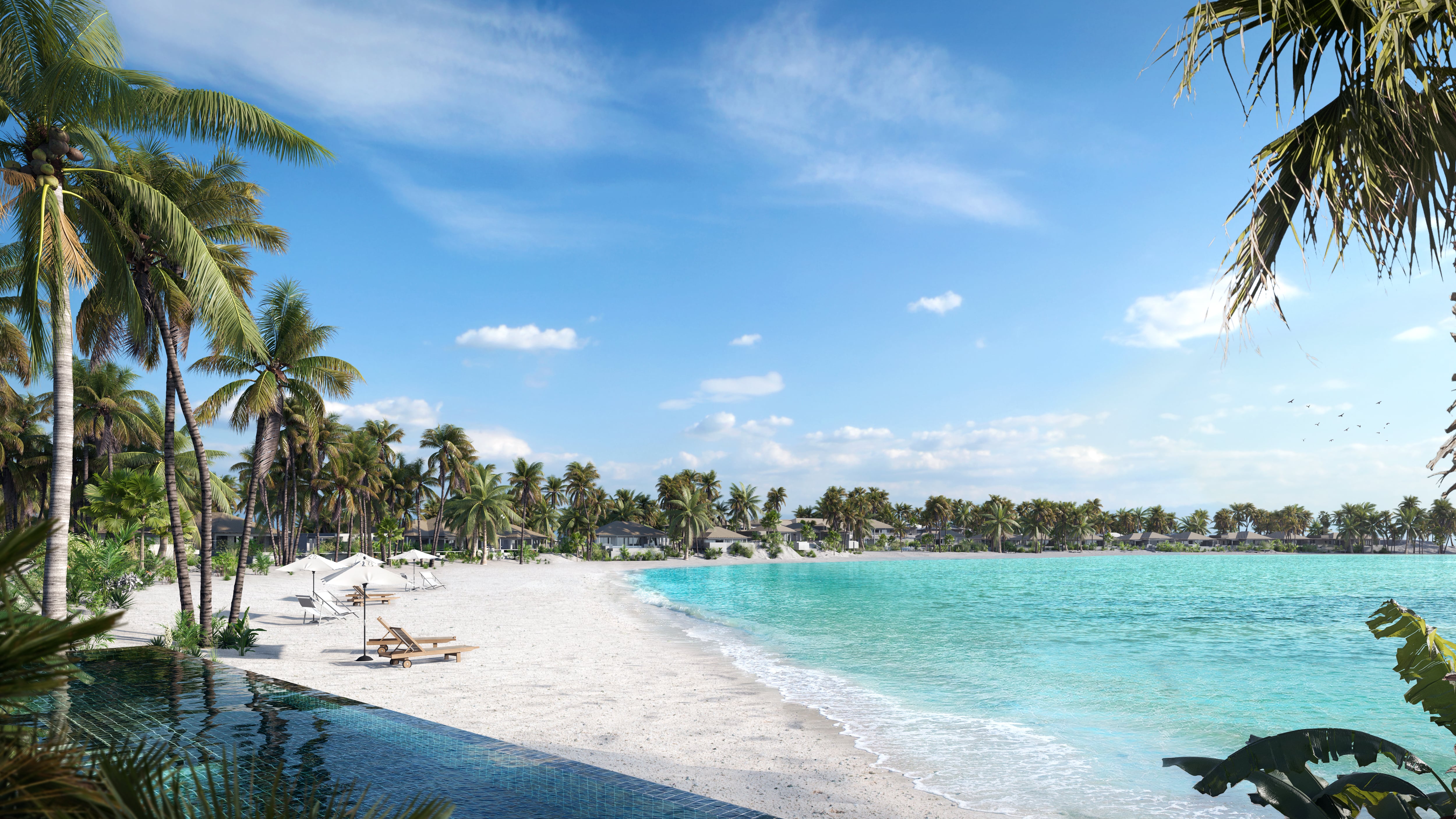 Rendering of Montage Cay Beaches in The Abacos, Bahamas