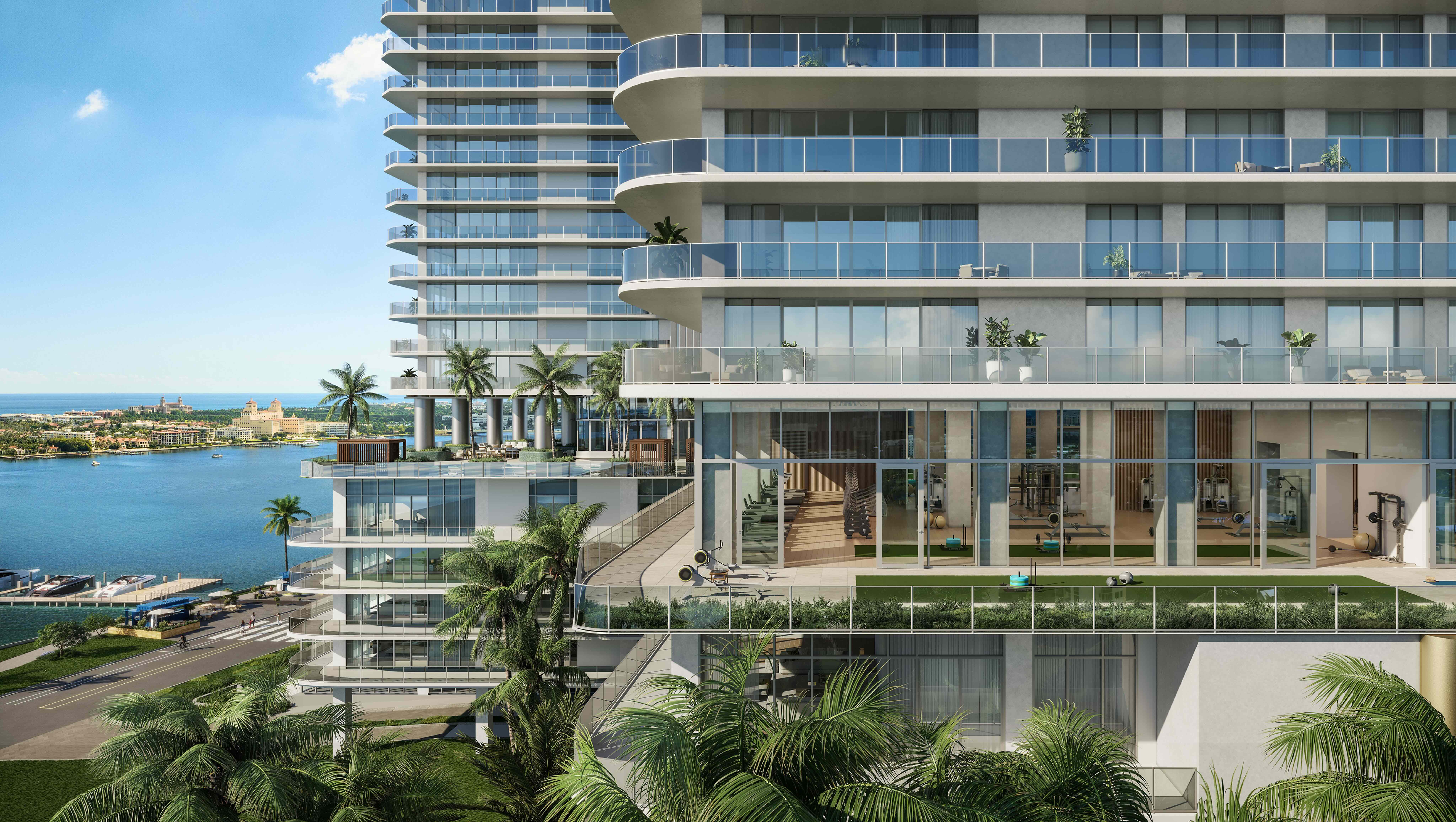 West Palm Beach's next waterfront tower is officially rising