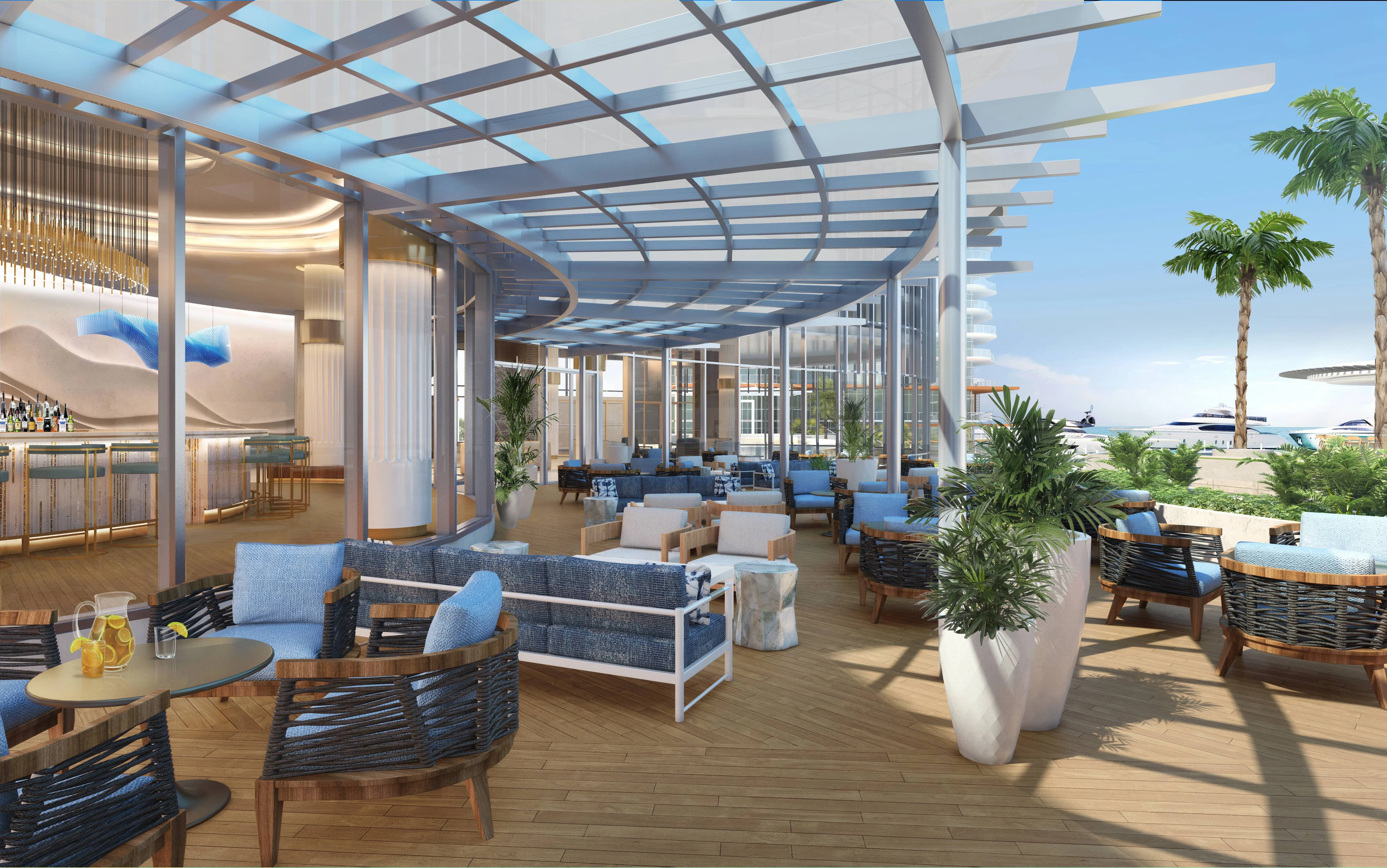 Windows on 66, Lounge at Pier Sixty-Six