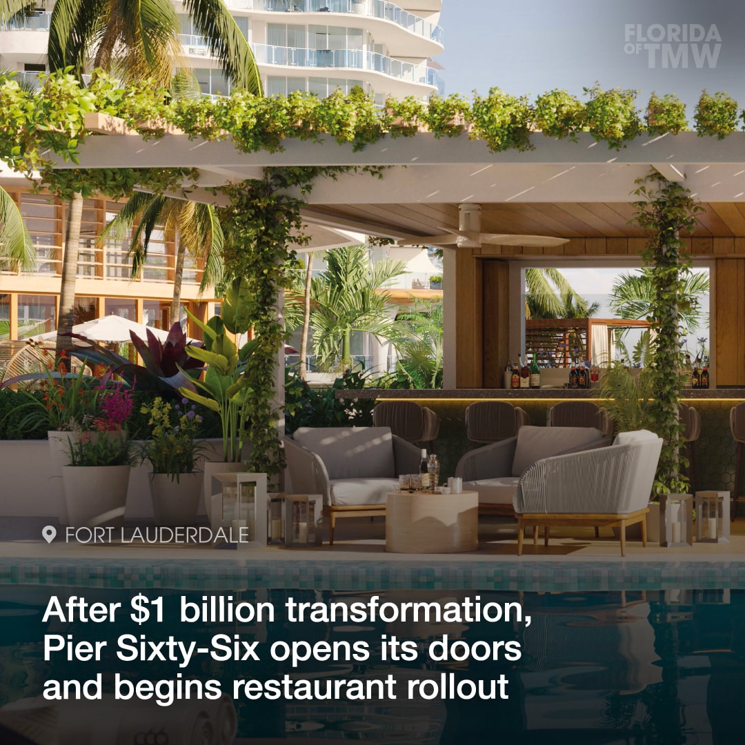 After a $1 billion transformation, Pier Sixty-Six opens its doors and begins restaurant rollout
