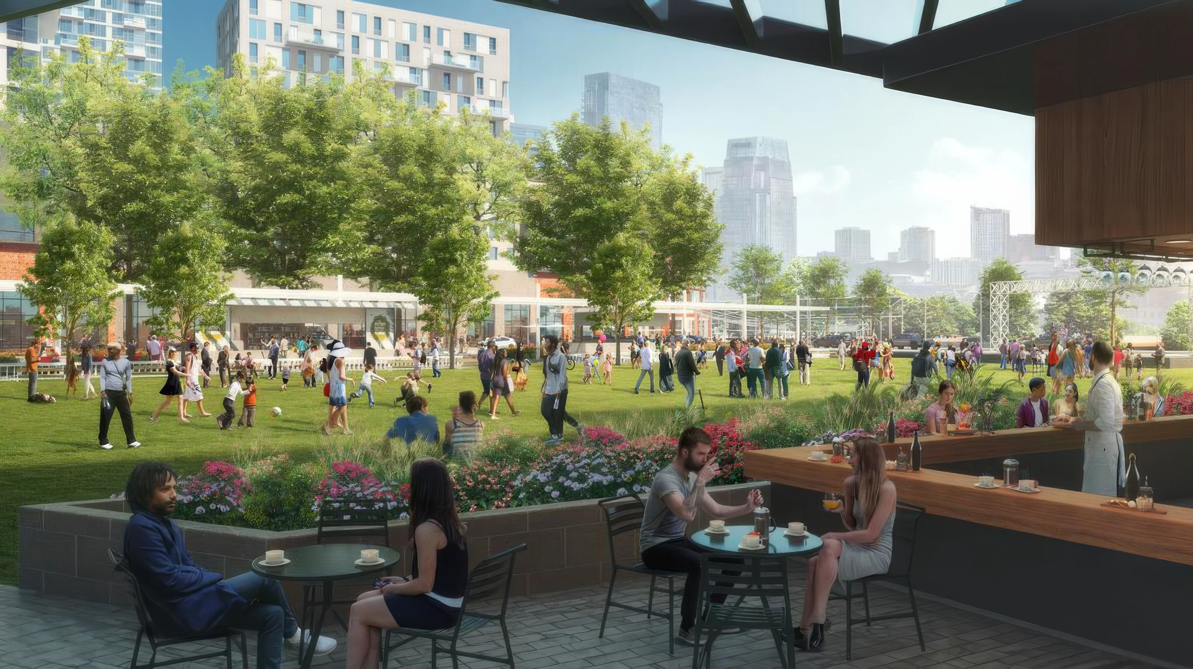 Waterfront East Bank project moves forward with new lease agreement, Fallon to develop 30 acres of mixed-use space around the new $2.1 billion Titans stadium