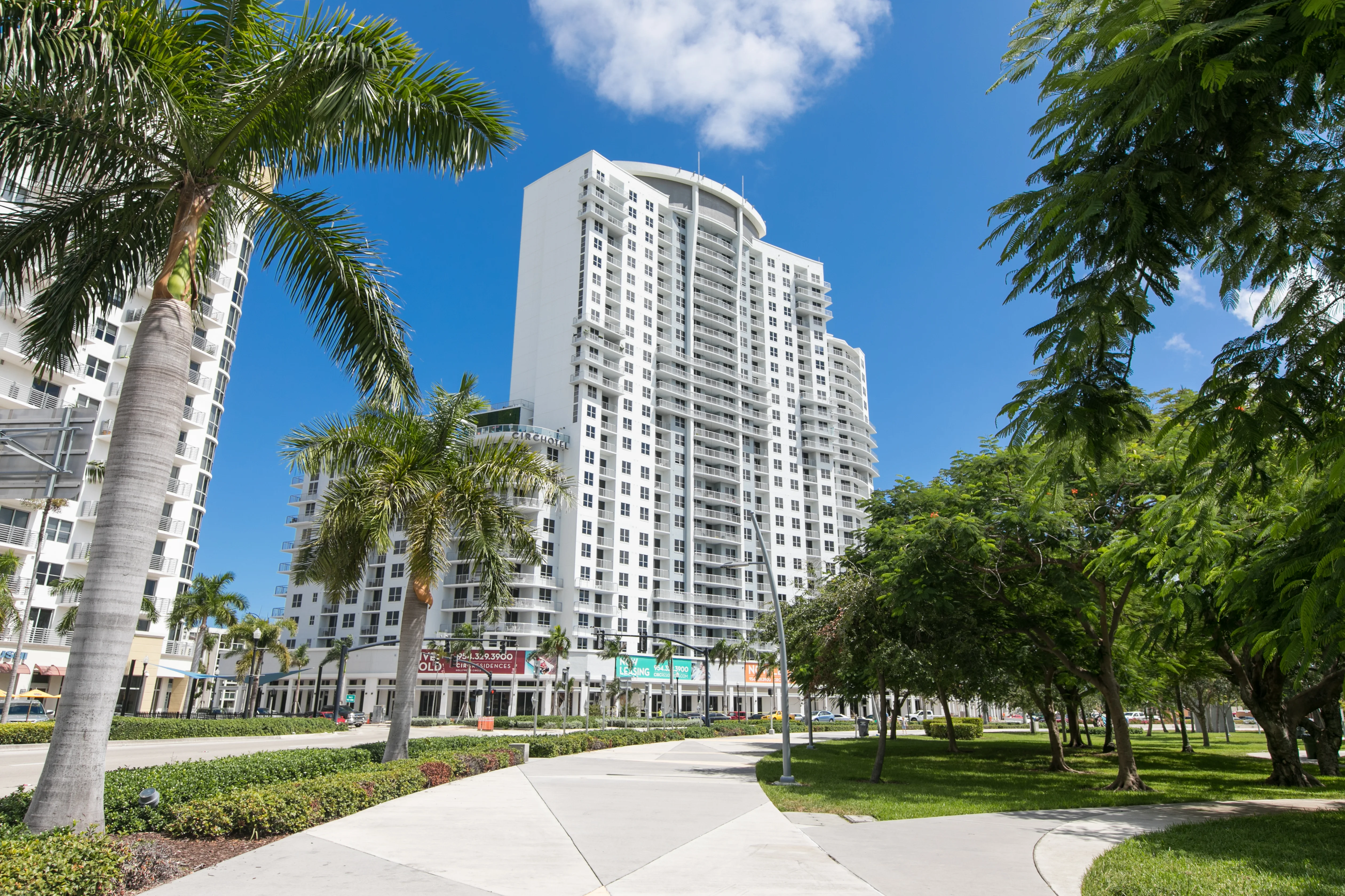 Downtown Hollywood Circ Apartments are converting to condominiums, with existing inventory now for sale with move-in ready residences starting at $450k
