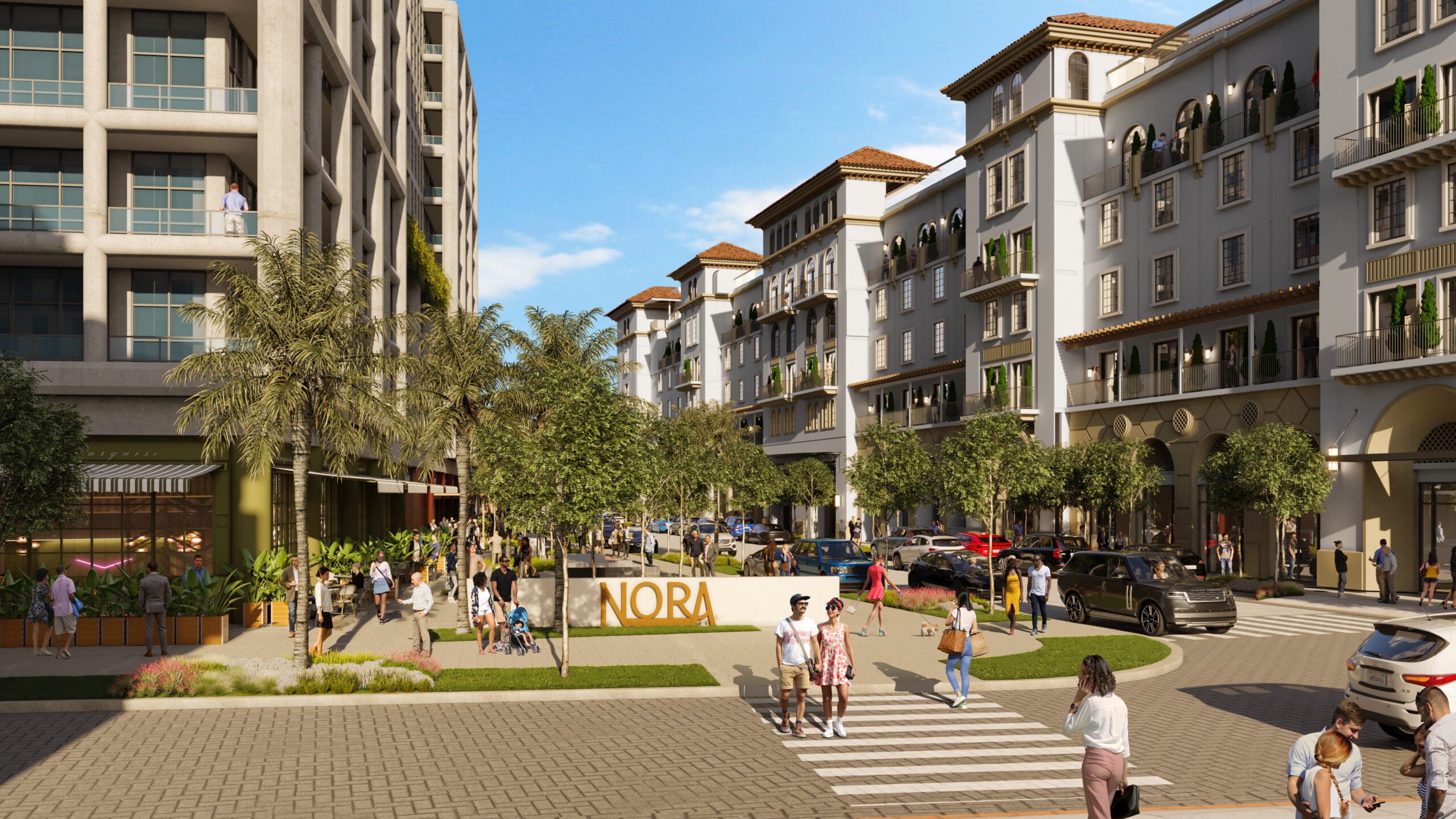 The Nora Hotel, BD Hotels’ first ground-up construction outside New York City, celebrates top off