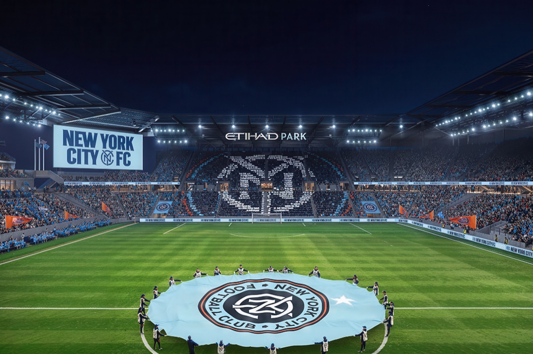 Etihad Park is transforming into Queens' fully electric stadium and future home of NYCFC