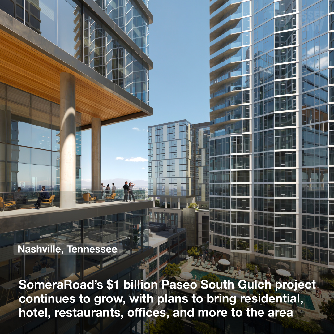 SomeraRoad’s $1 billion Paseo South Gulch project continues to grow, with plans to bring residential, hotel, restaurants, offices, and more to the area