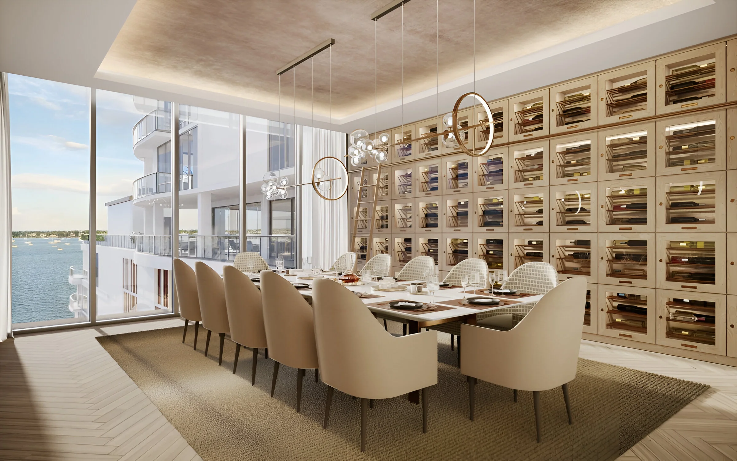 Construction progresses on Alba Palm Beach: luxury waterfront condominiums with exclusive townhomes and premium amenities