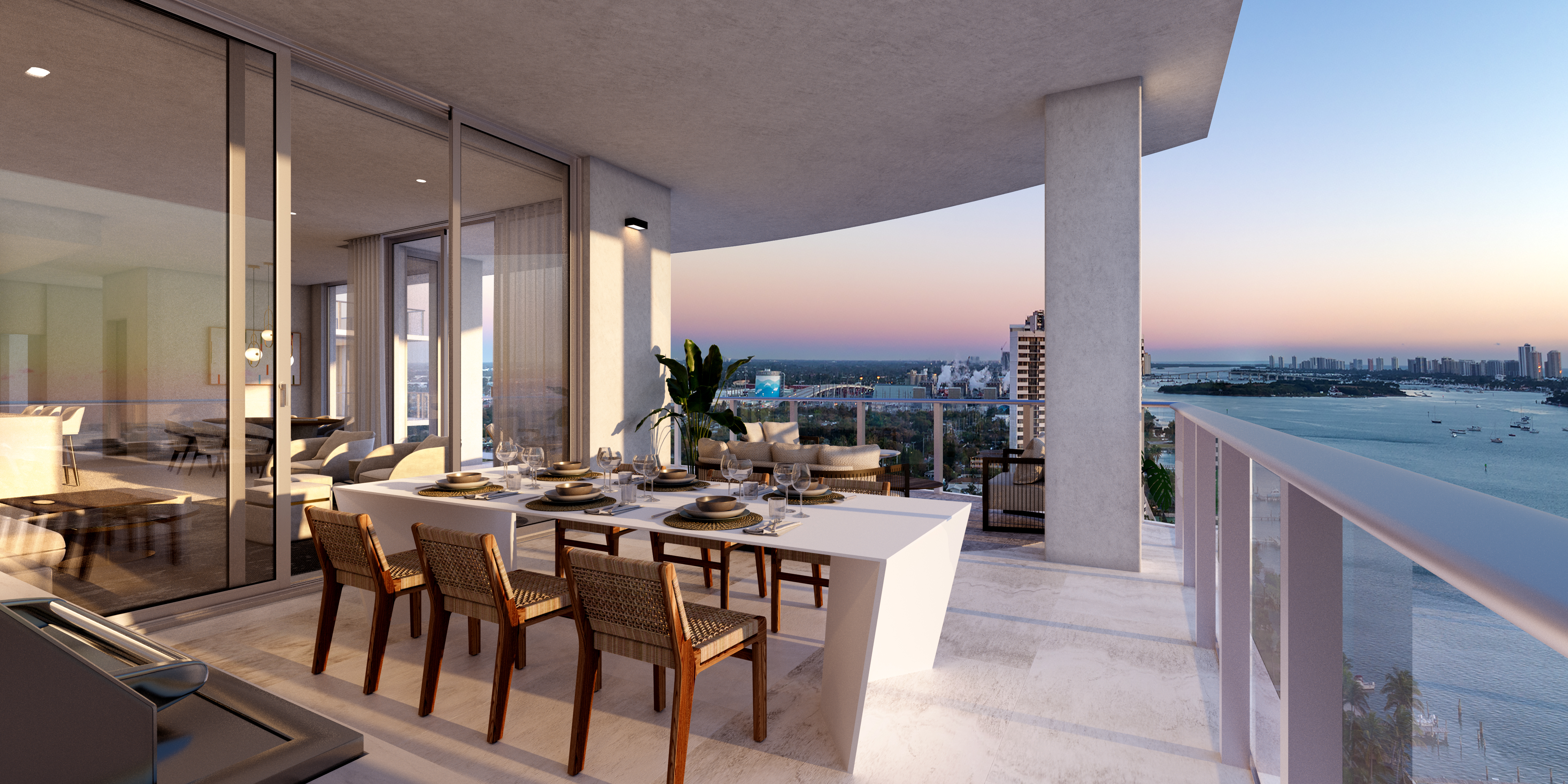 Alba Palm Beach, the luxury residential development offering direct water access and slips