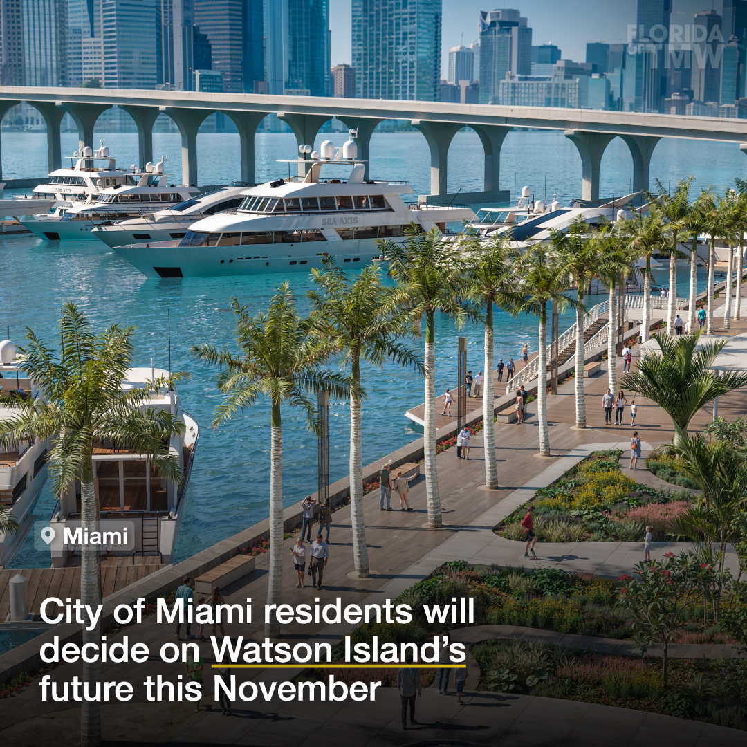 The City of Miami residents will decide on Watson Island’s future this November