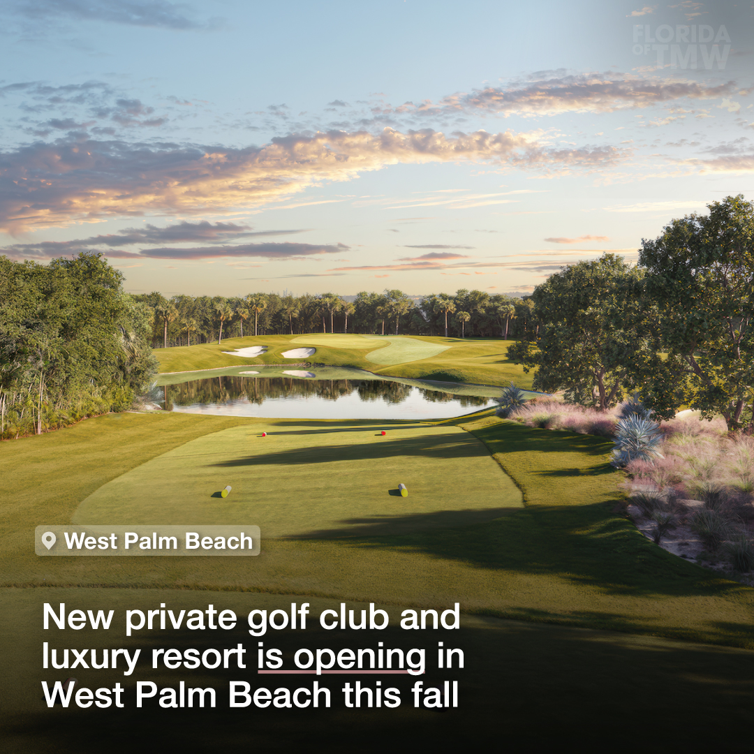 New private golf club and luxury resort is opening in West Palm Beach this fall